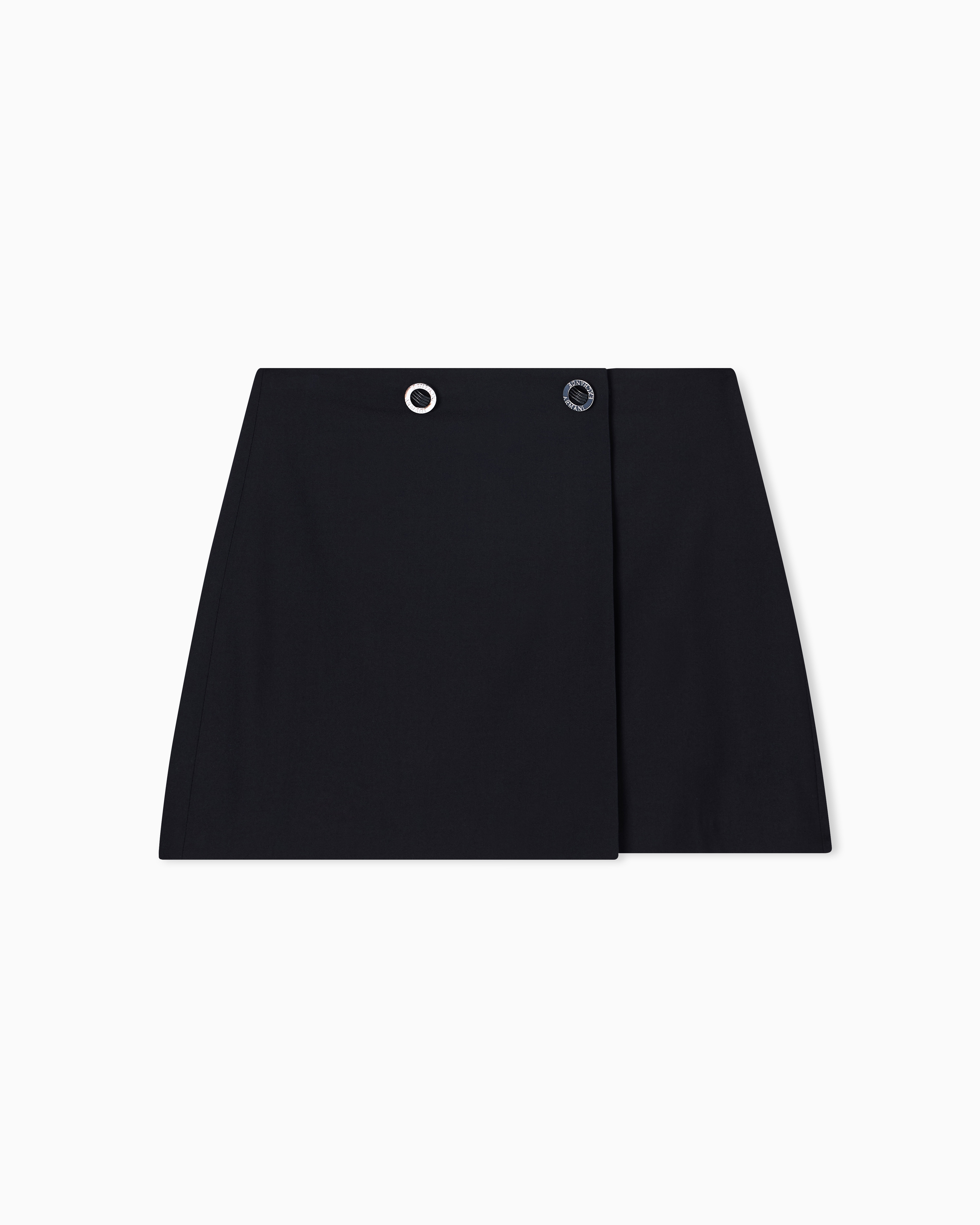 スカート ARMANI EXCHANGE Woman Skirt Black 6DYN77YJ9WZ A | X ARMANI EXCHANGE Women's Faux Leather Pleated Mini