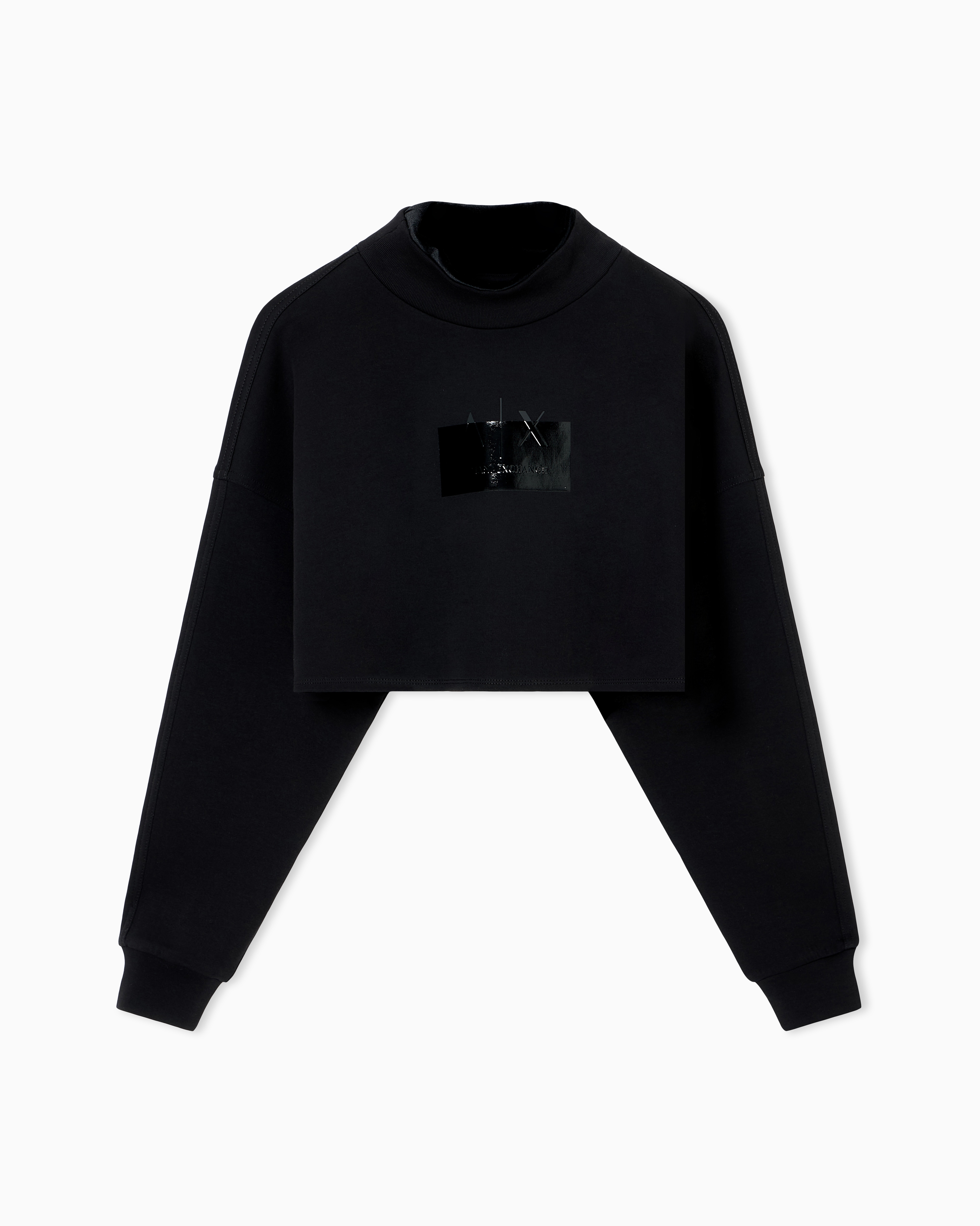 Armani Exchange Sweatshirts Without Hood In Black