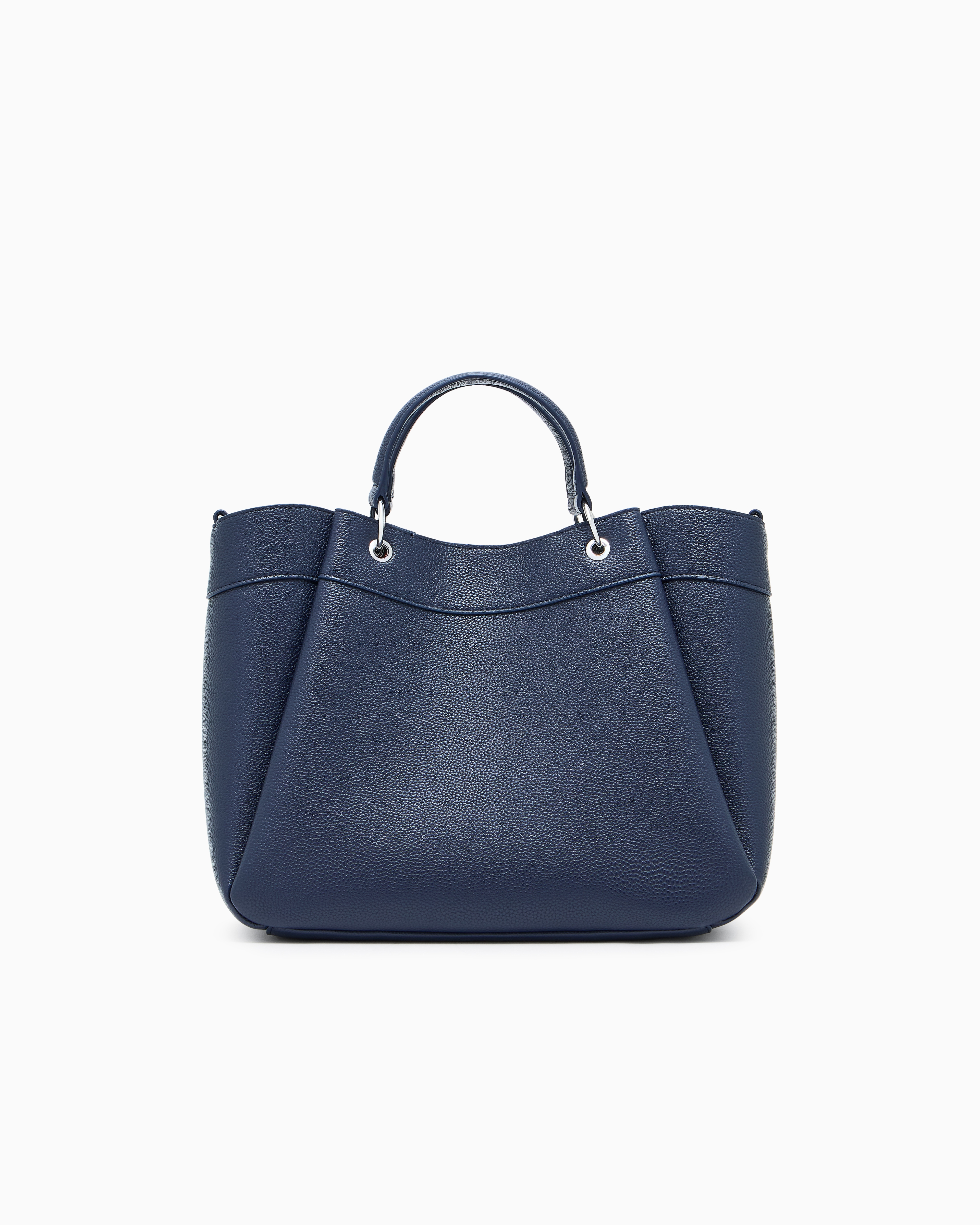 Armani Exchange - Large handbag with degradè shoulder strap, Woman, Navy Blue, Size: TU