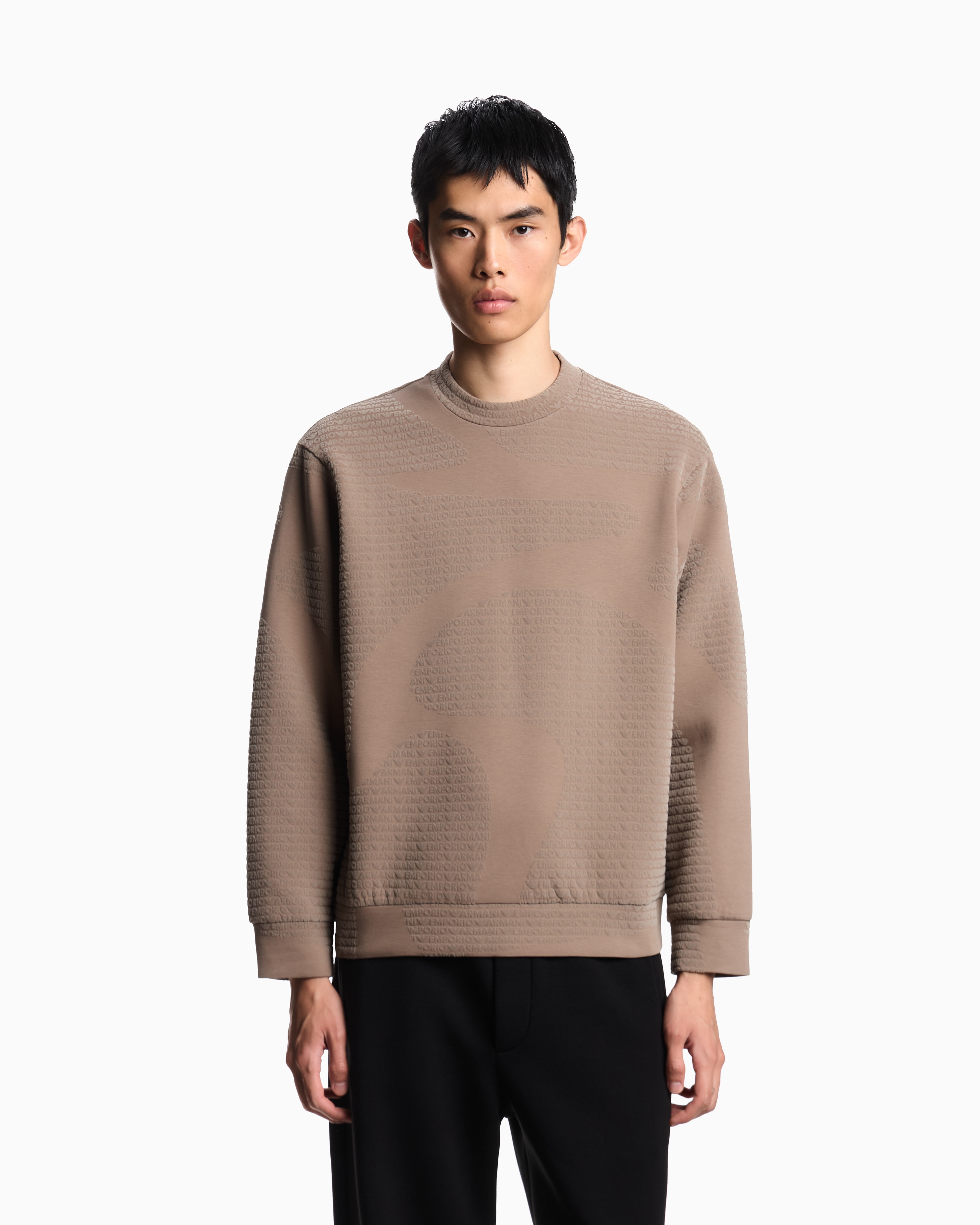 関税負担無【EMPORIO ARMANI】フリース素材 スウェット 関税負担無【EMPORIO ARMANI】フリース素材 スウェット ARMANI