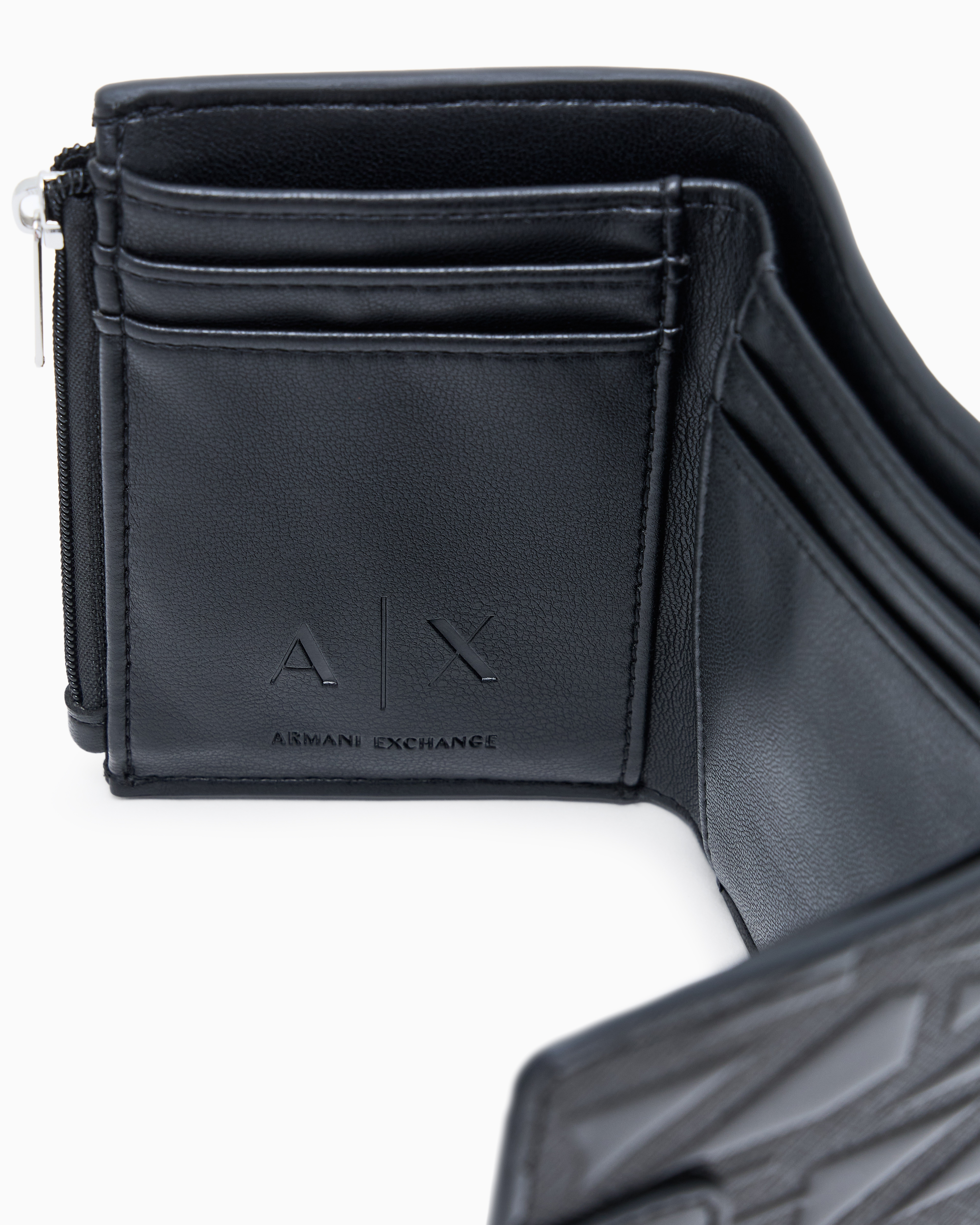 Armani Exchange Wallets In Black
