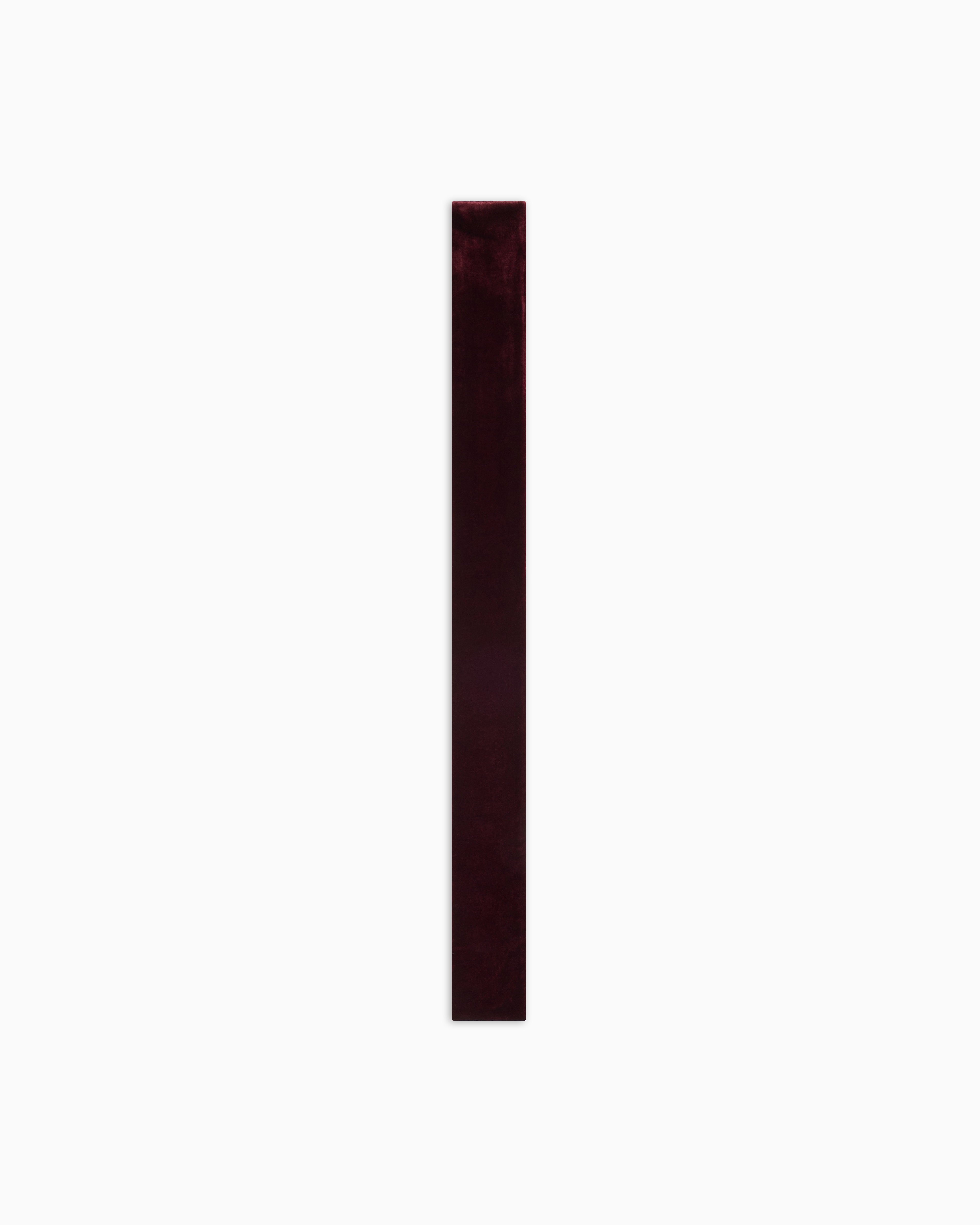 Emporio Armani - Velvet bow tie, Woman, Burgundy, Size: TU