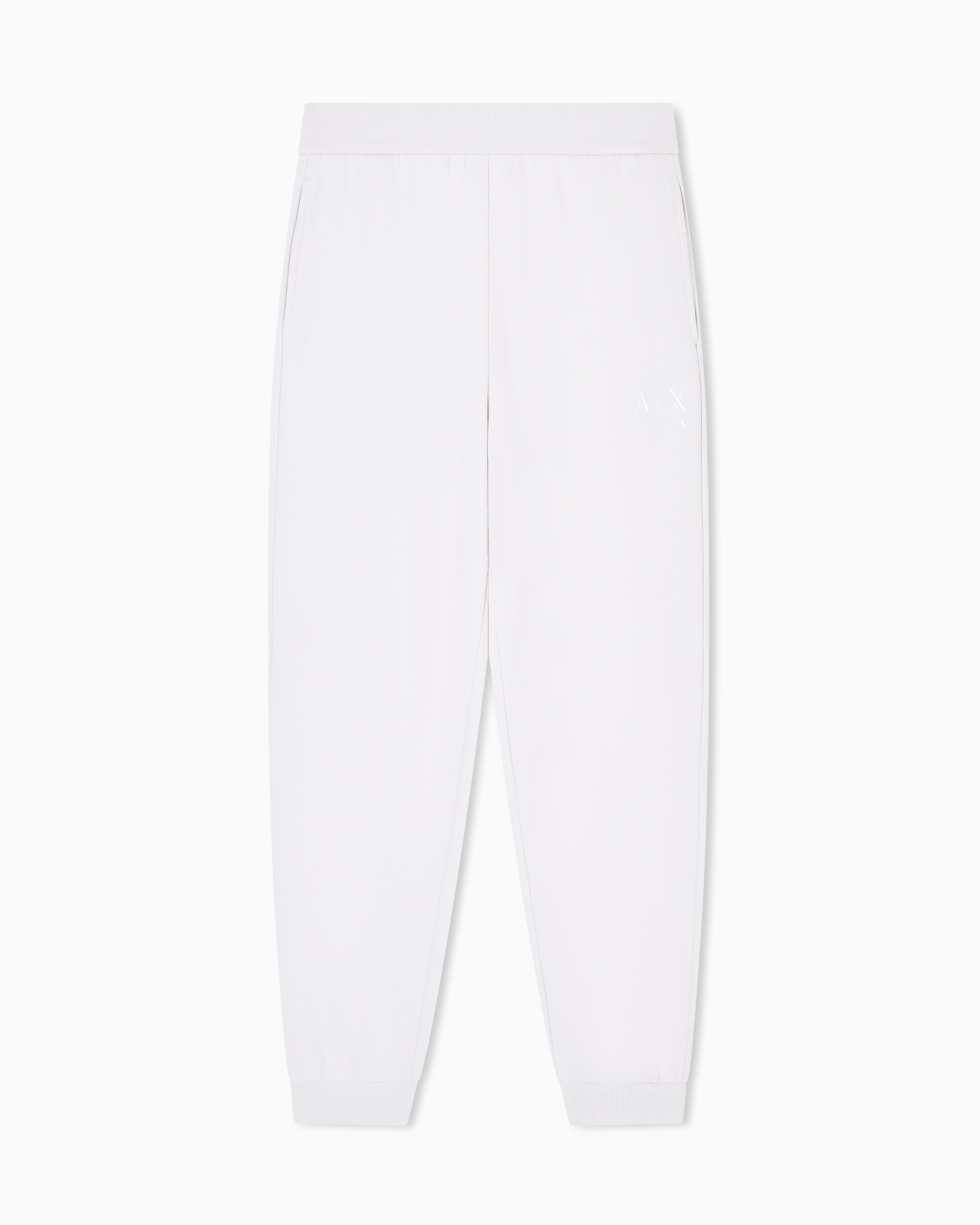 Armani Exchange Sweatpants In White
