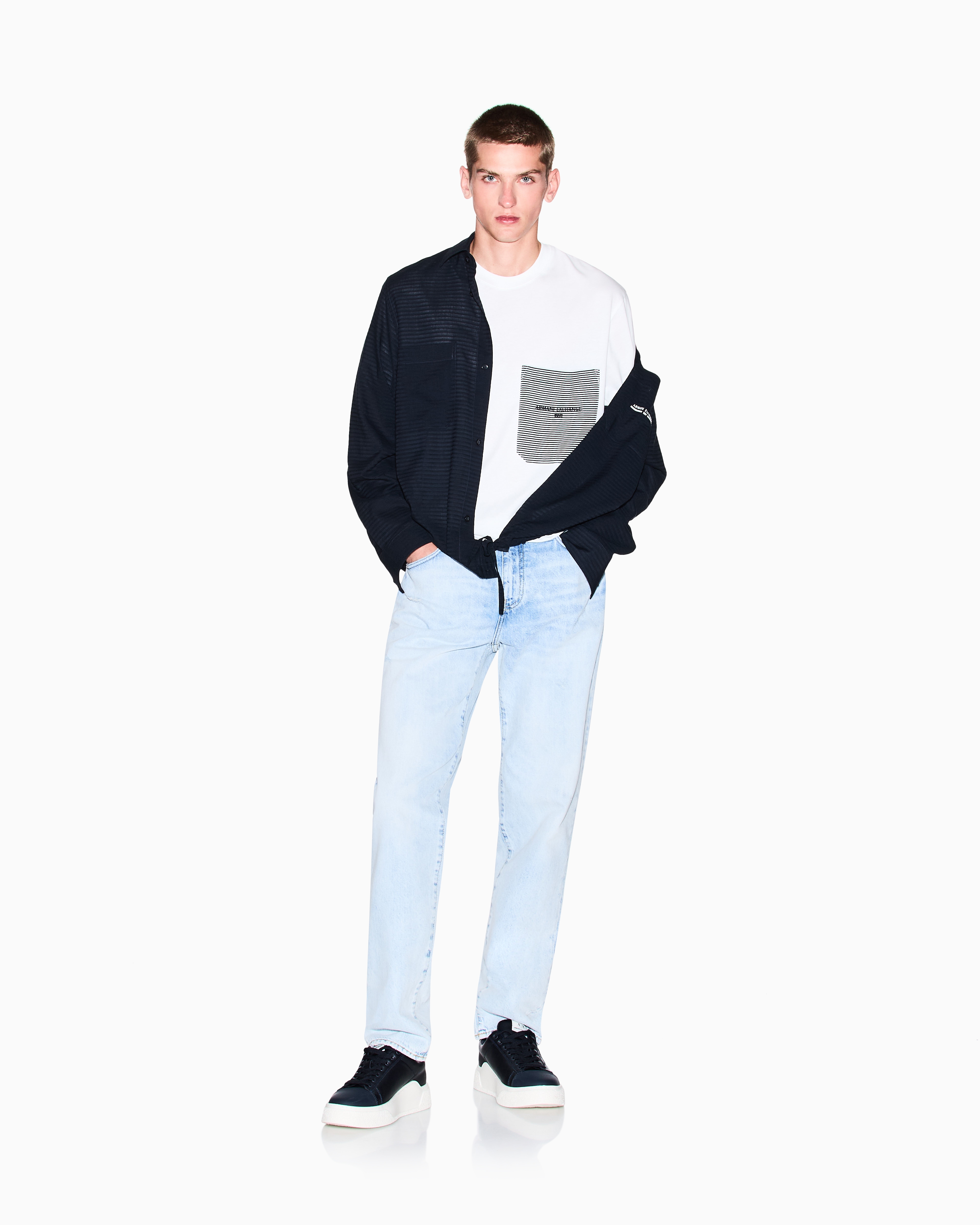 【値下げ】EMPORIO ARMANI ラウンドネックカットソー 6G2M6P 2JQWZ ホワイト サイズ：40 (EC) ヨドバシ.com - エンポリオ アルマーニ Emporio Armani 8N1TF6
