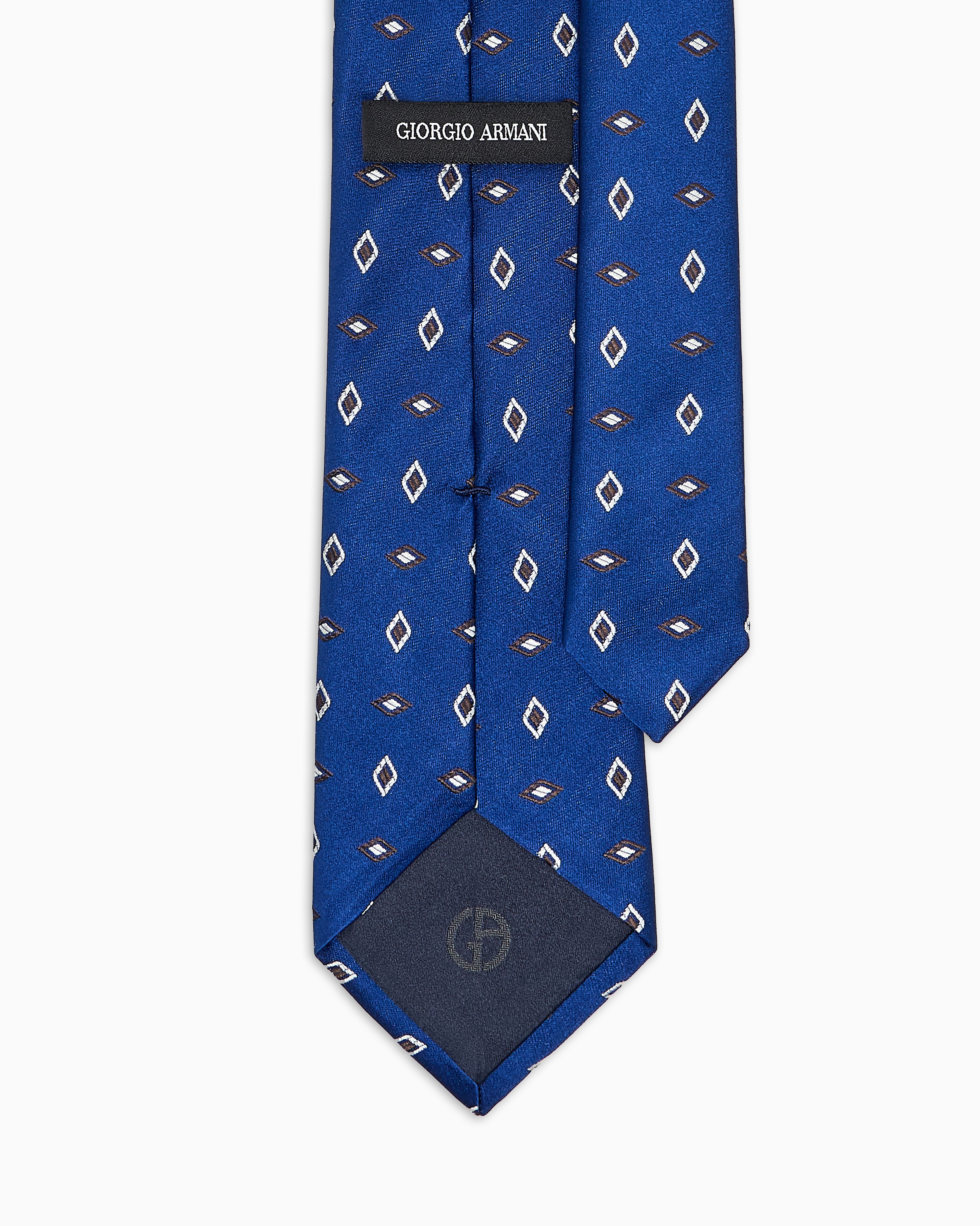 極美品 ジョルジオアルマーニ ロゴグラムネクタイ シルバー ホワイト シルク Amazon | [Giorgio Armani] ジョルジオ アルマーニ ネクタイ