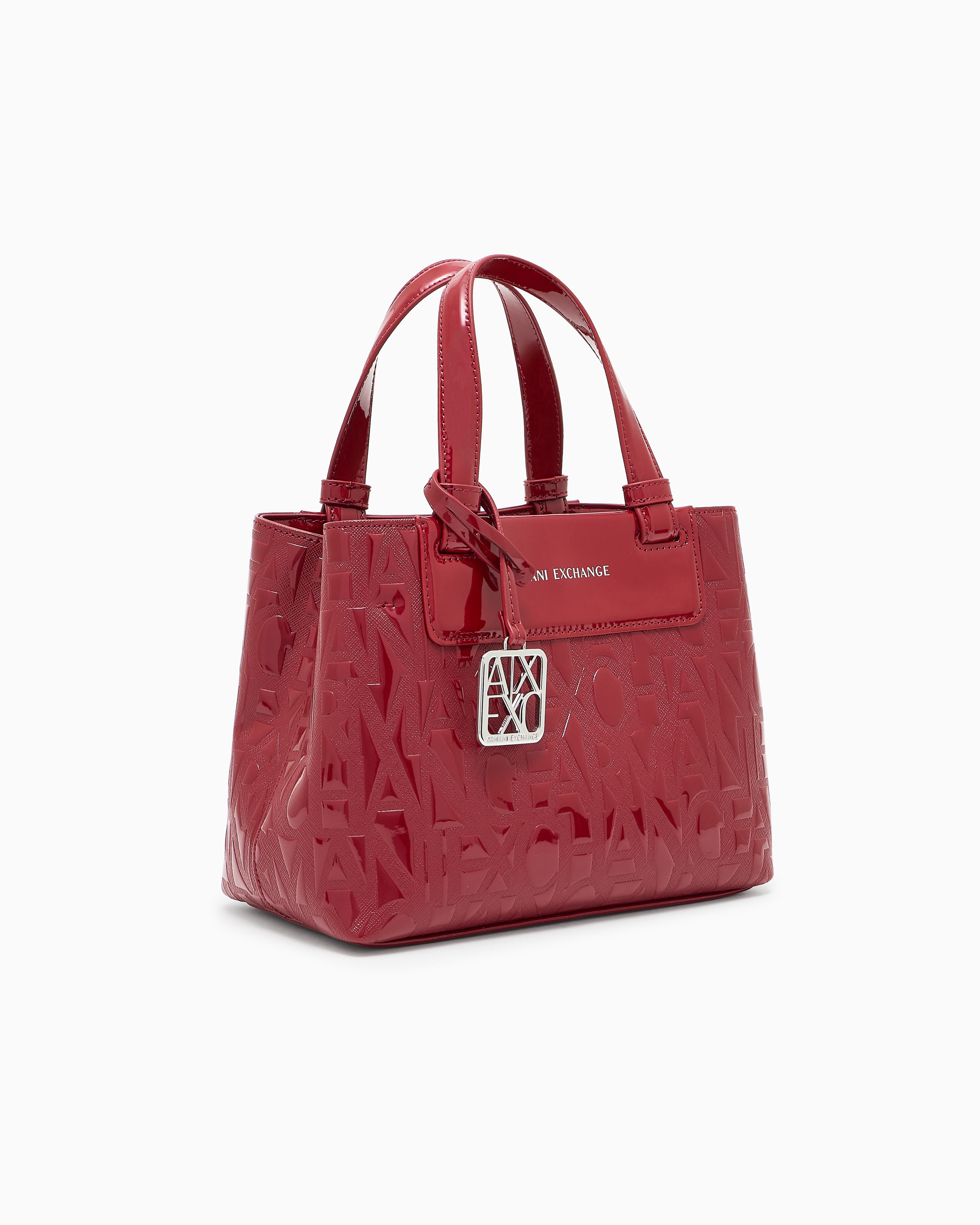 オールオーバーエンボスロゴ ミニハンドバッグ | Armani Exchange
