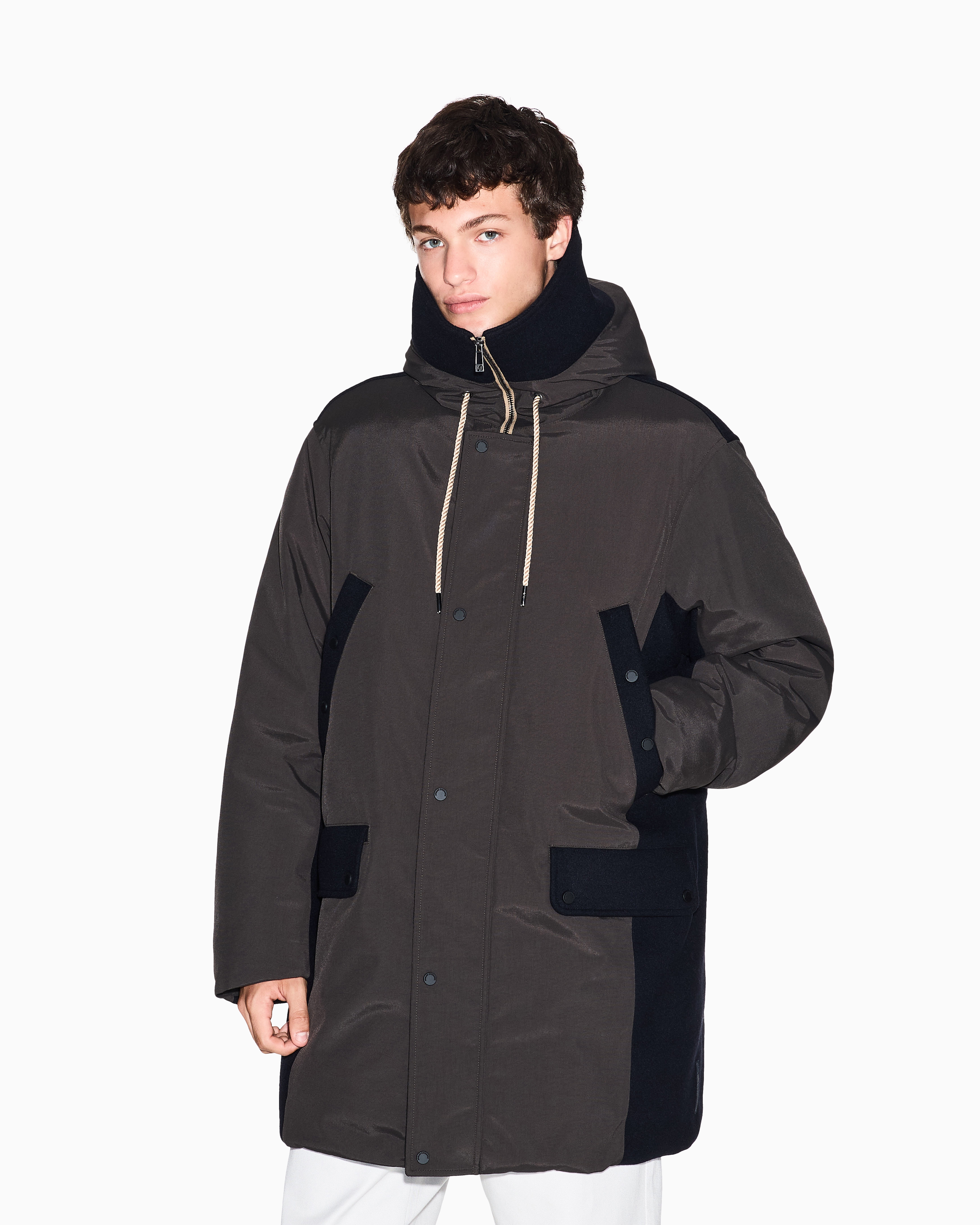 Armani Exchange - Parkas, Man, Green, Size: M
