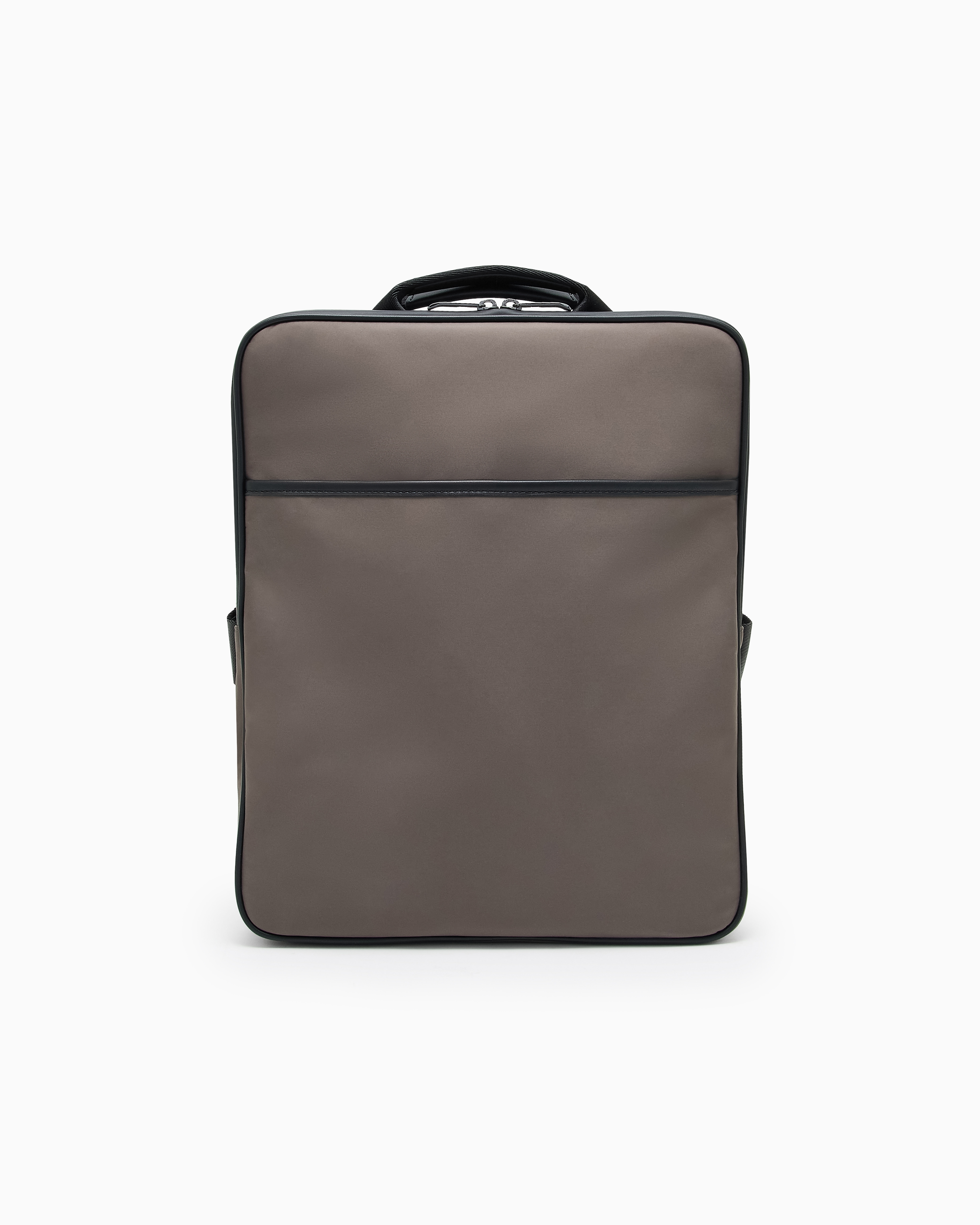 Emporio Armani - Travel Essentials nylon bodypack, Man, Grey, Size: TU