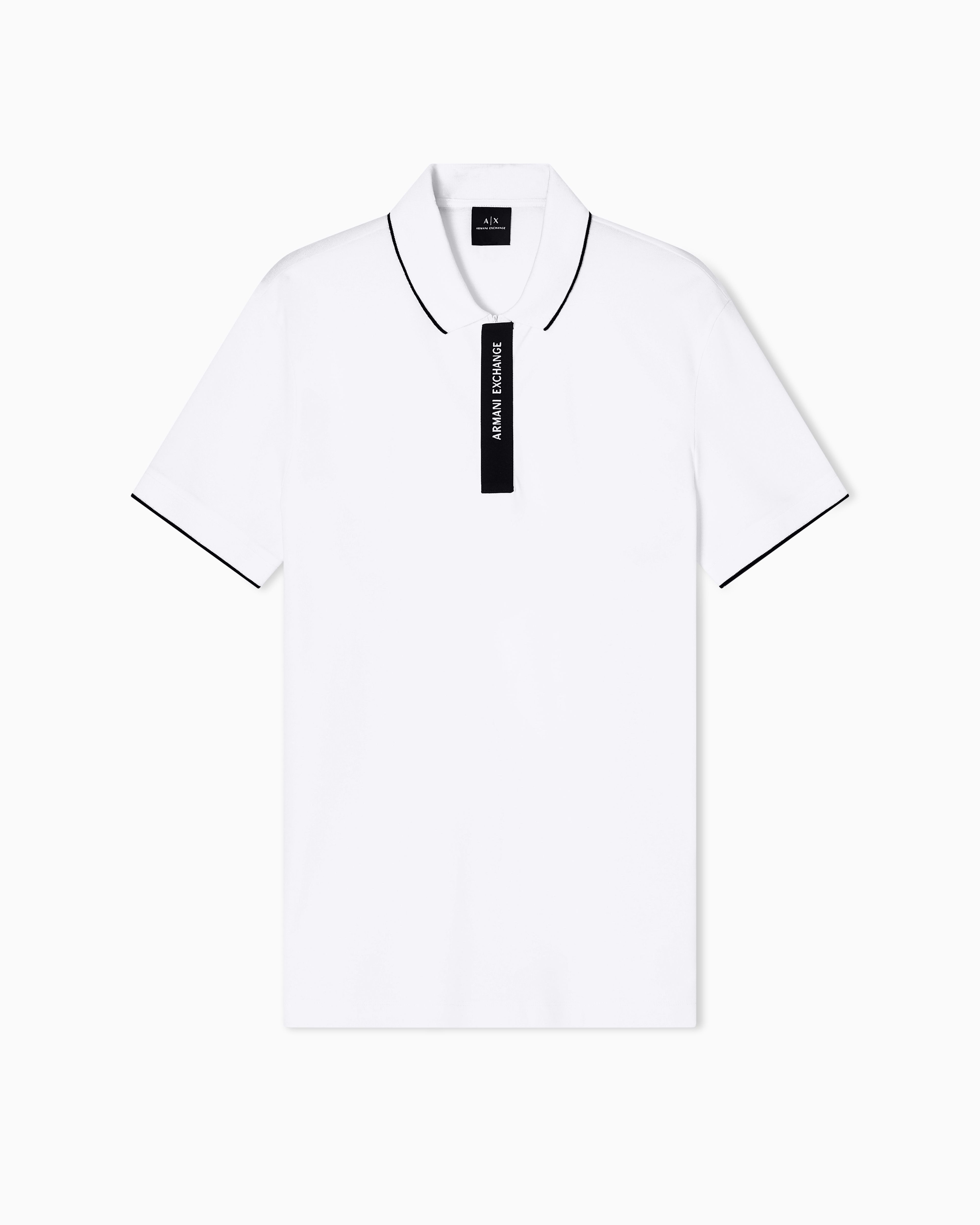 Regular fit polo with logo