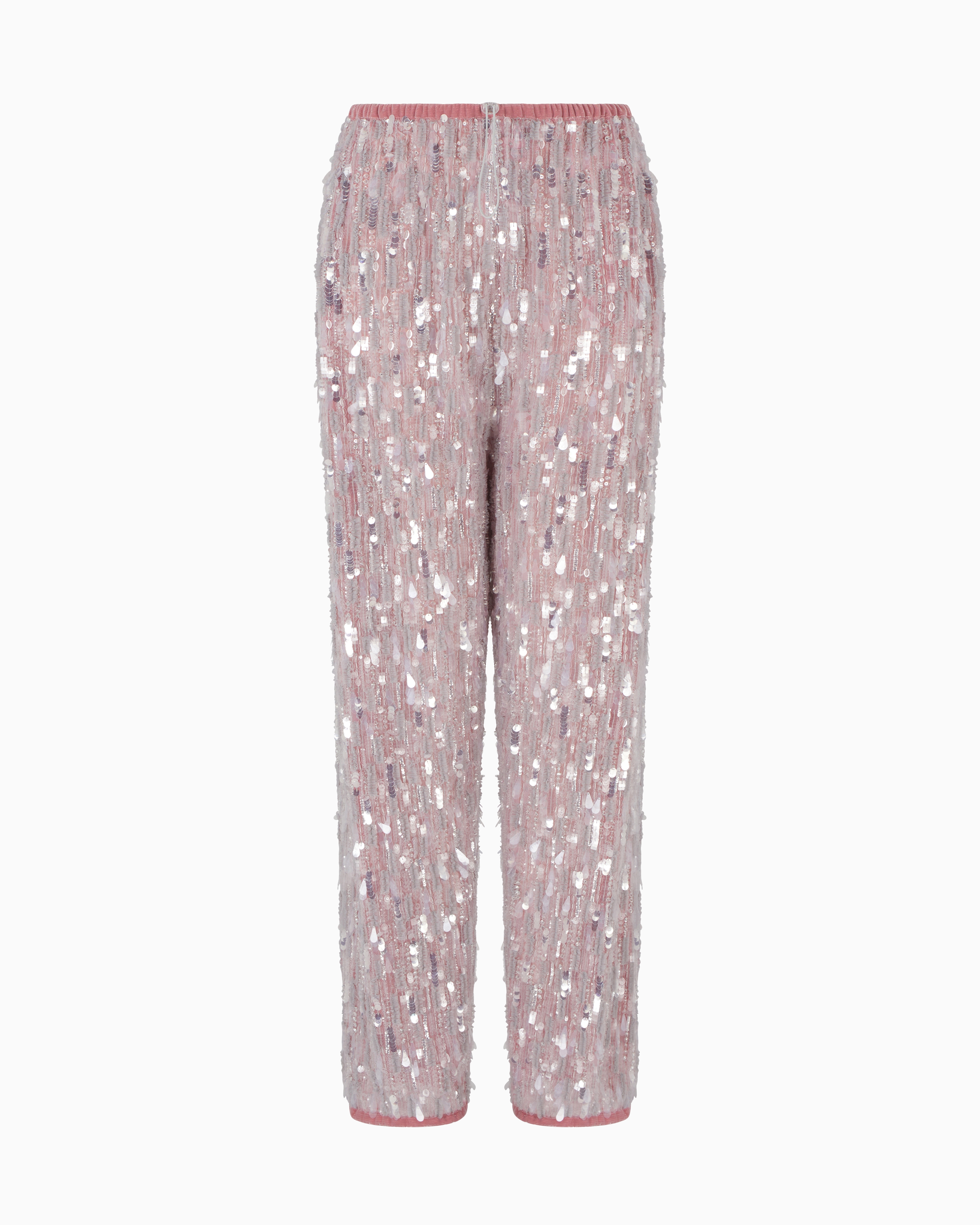 パンツ EMPORIO ARMANI Woman Pants Lilac 0NP08T02013 U8011 Emporio Armani women's viscose blend pants 0np08t02013