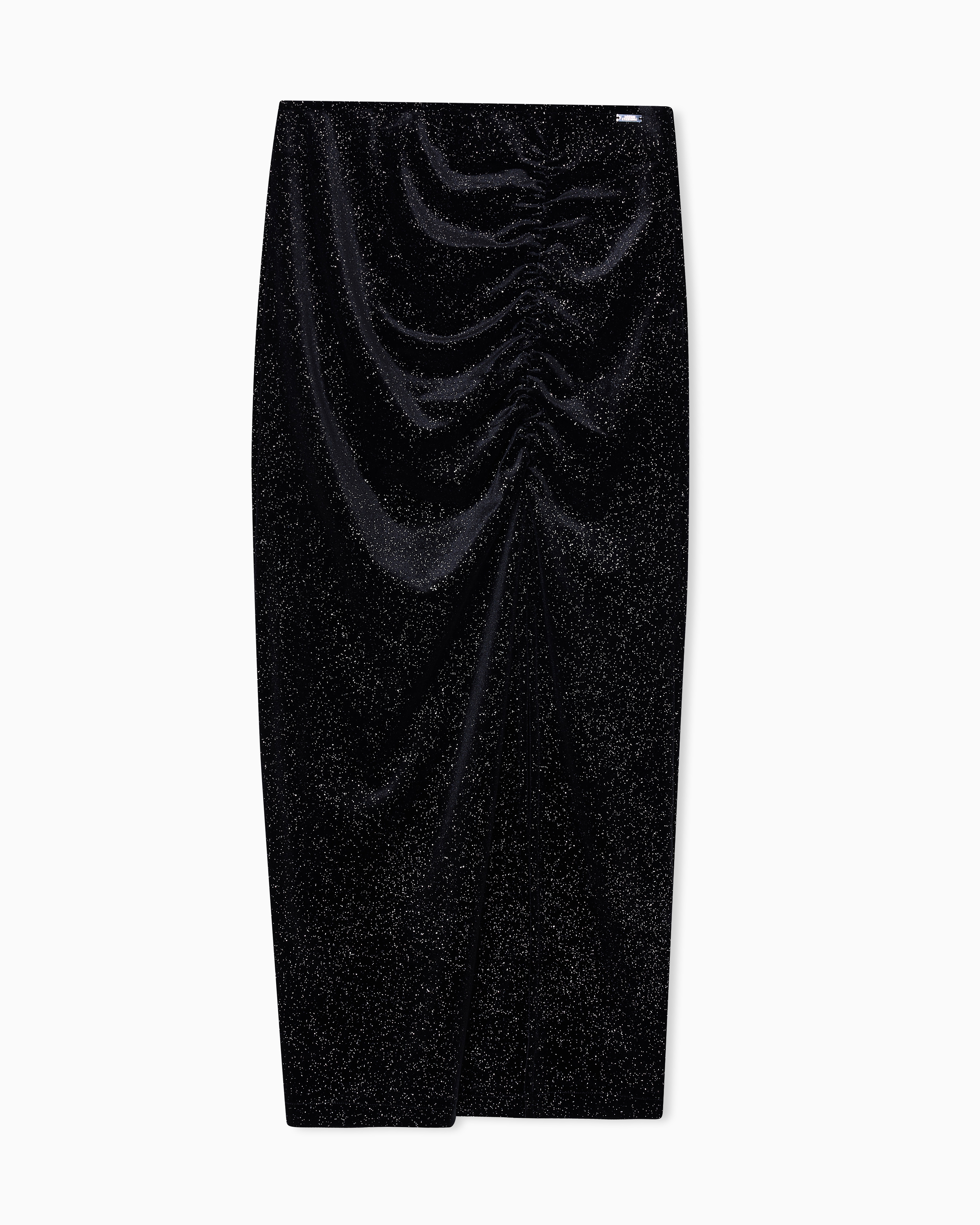 Armani Exchange Midi Skirts In Black