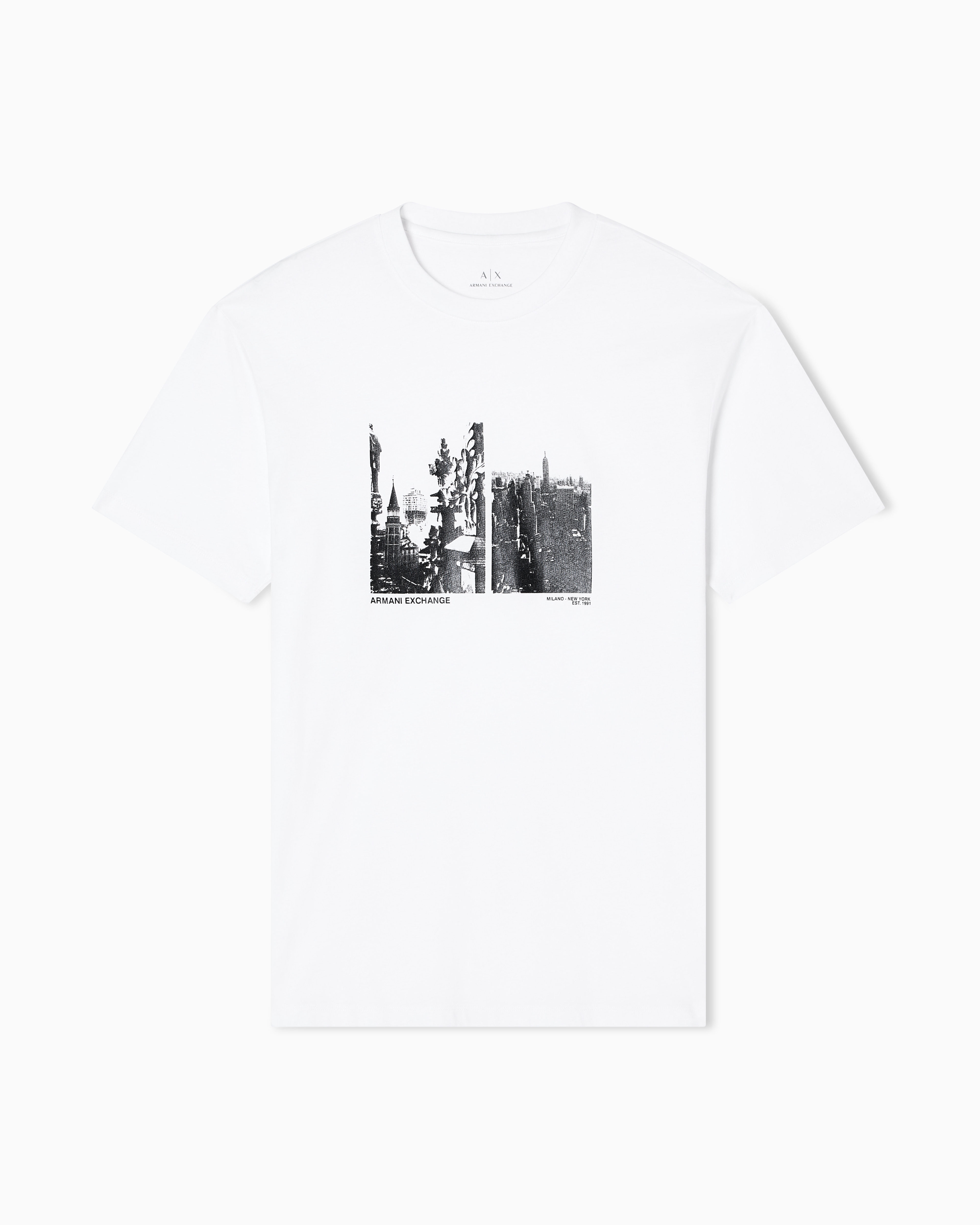 Regular fit T-shirt with city print