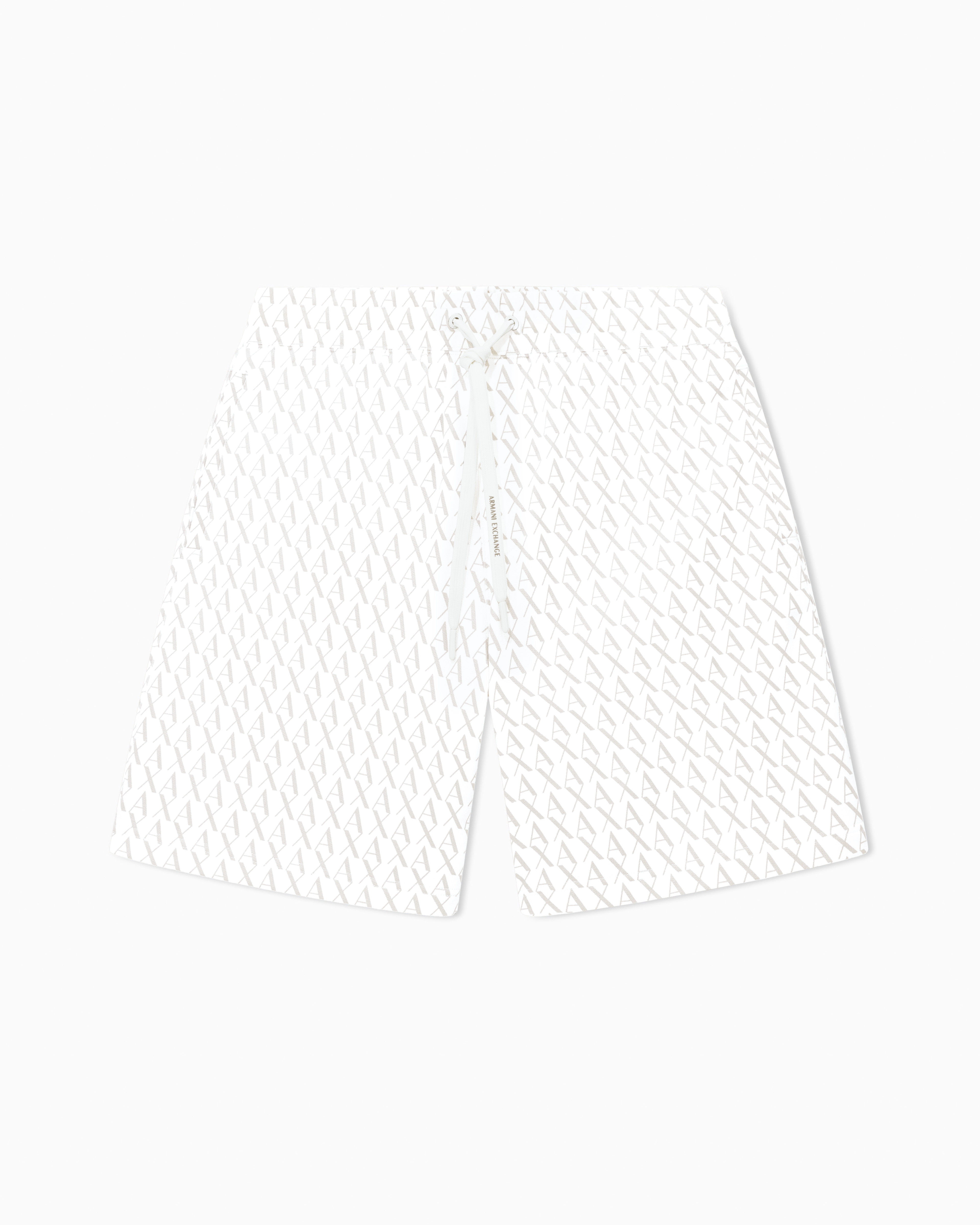Armani Exchange - Bermuda Shorts, Man, White, Size: