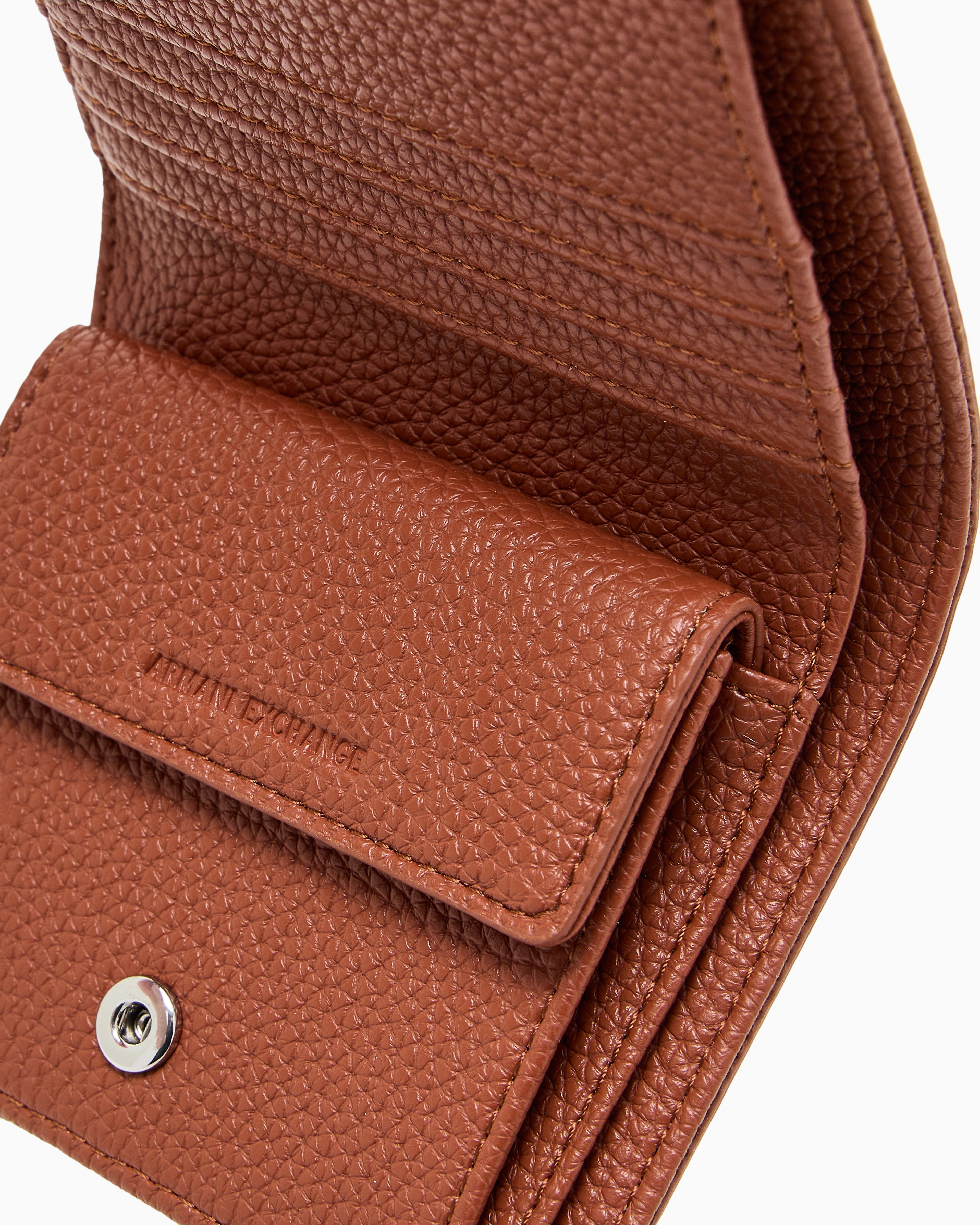 Armani Exchange - Wallets, Woman, Camel, Size: TU