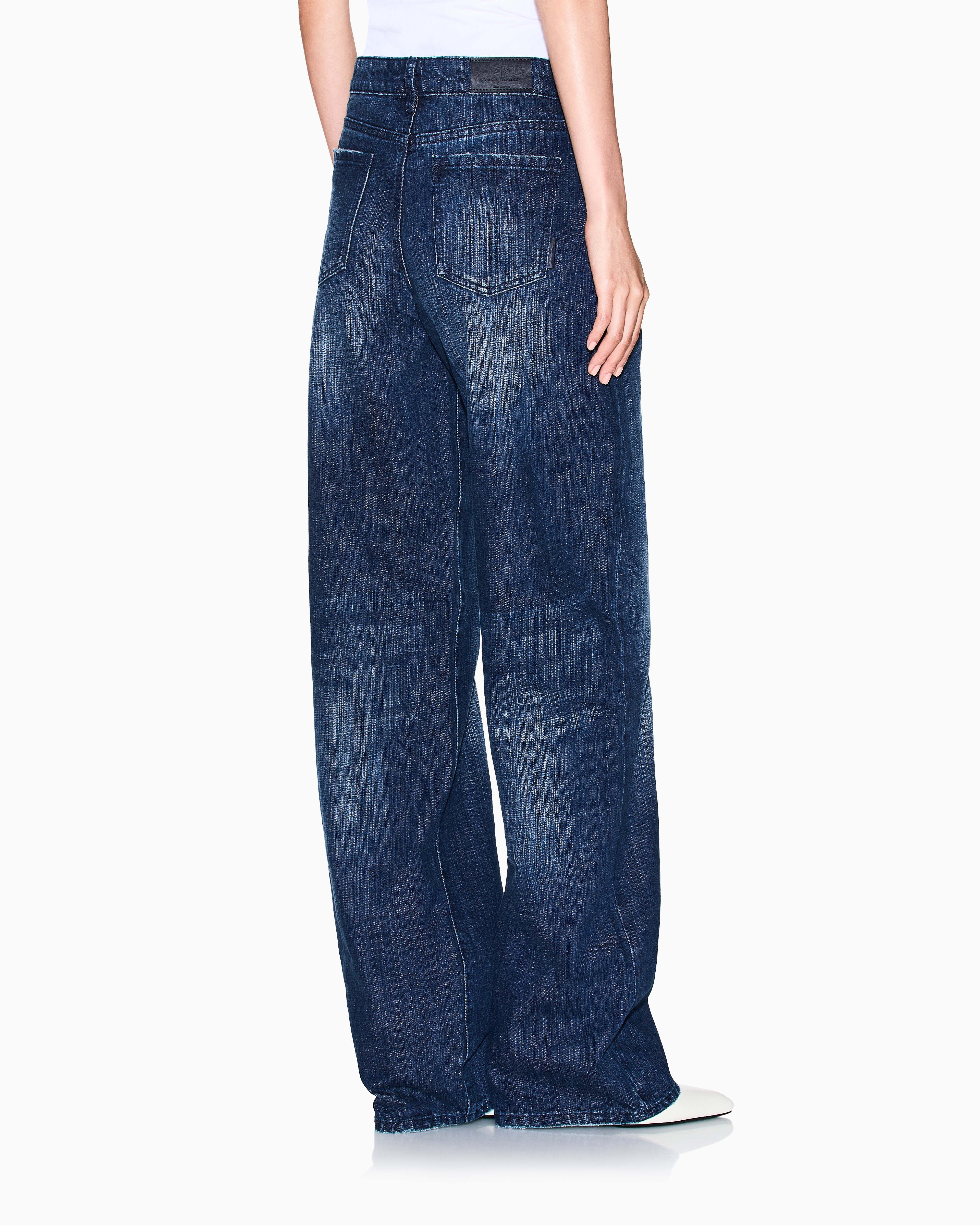 パンツ ARMANI EXCHANGE - decoration wide denim undefined