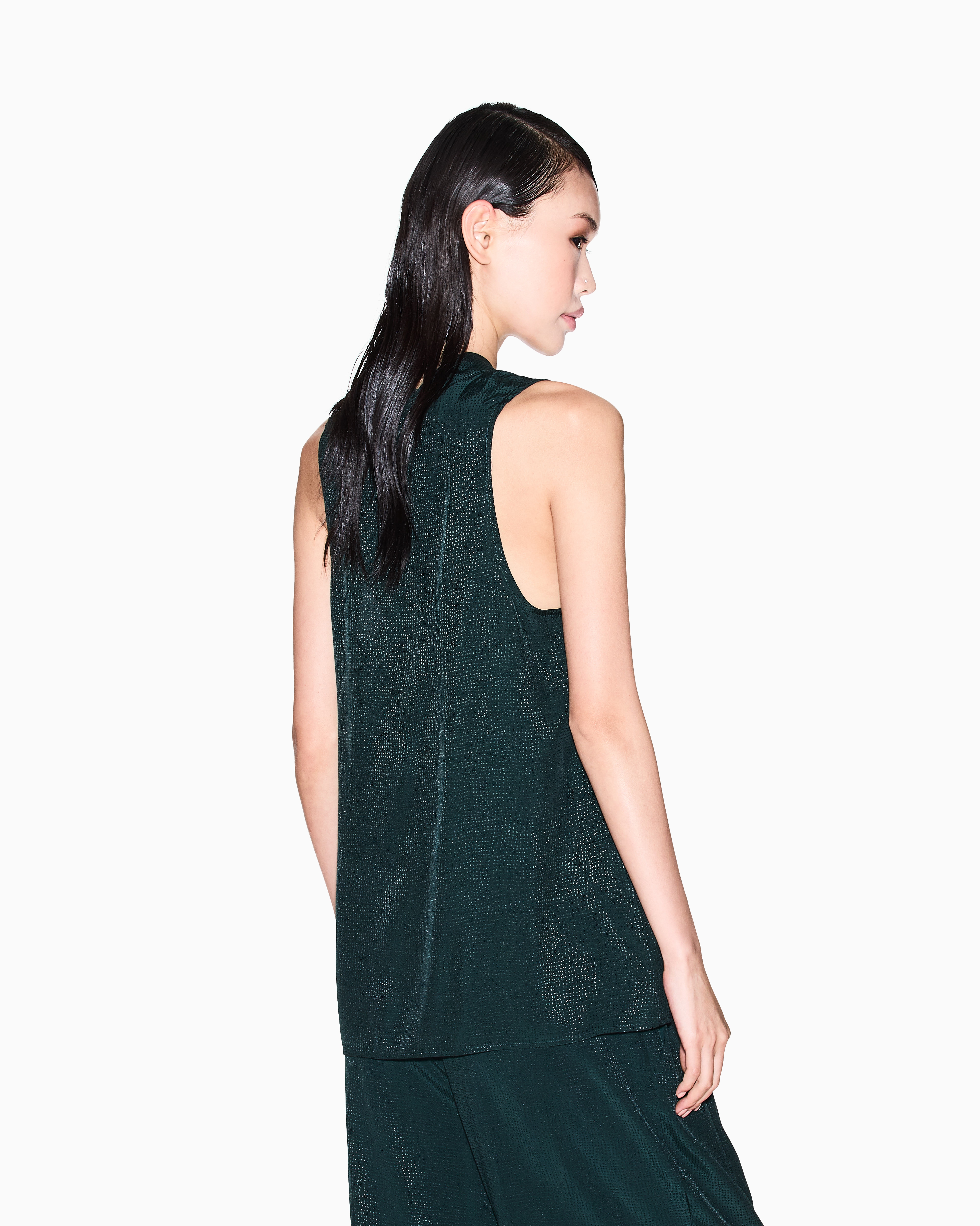 Armani Exchange Tops In Green