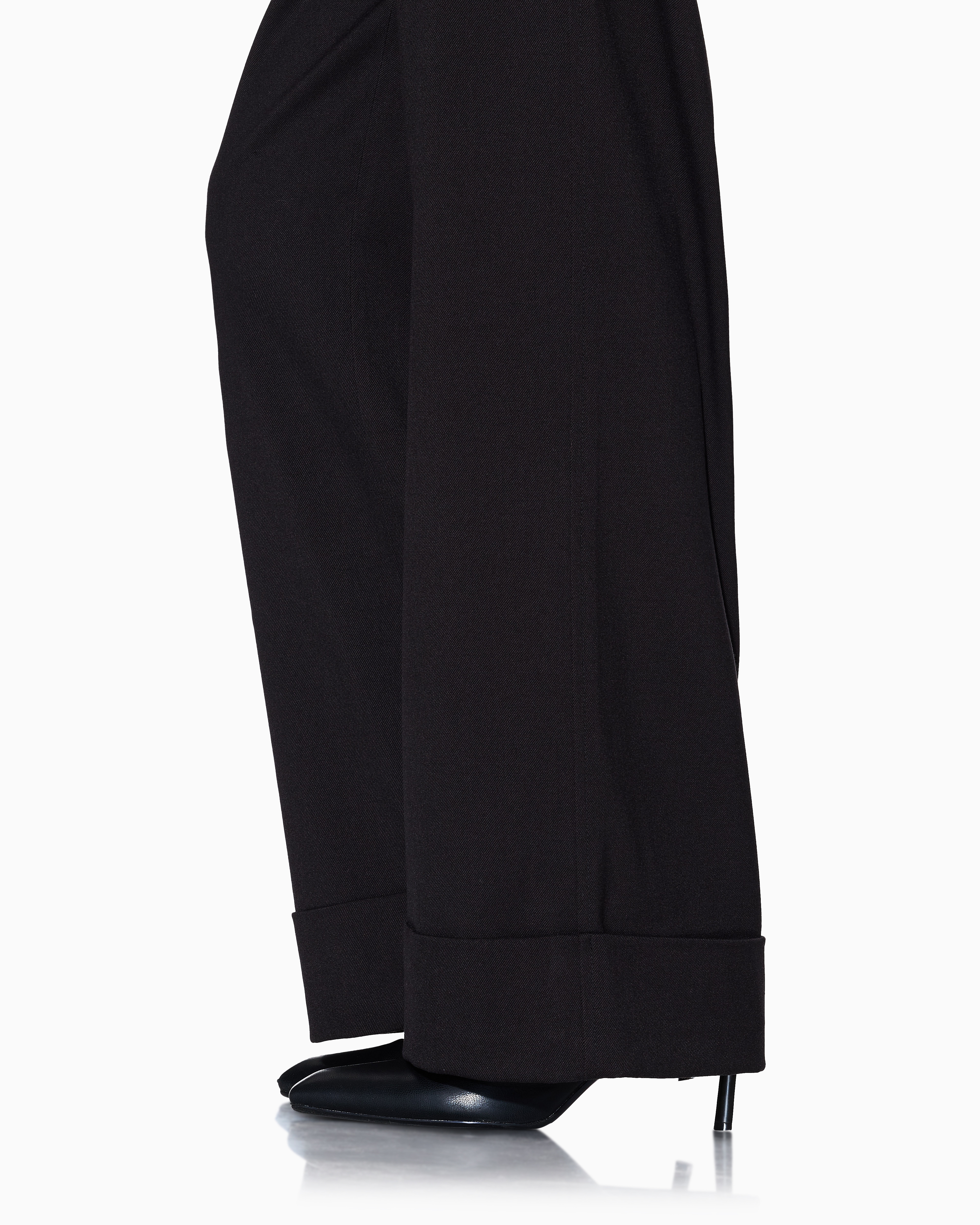Armani Exchange - Formal Trousers, Woman, Black, Size: