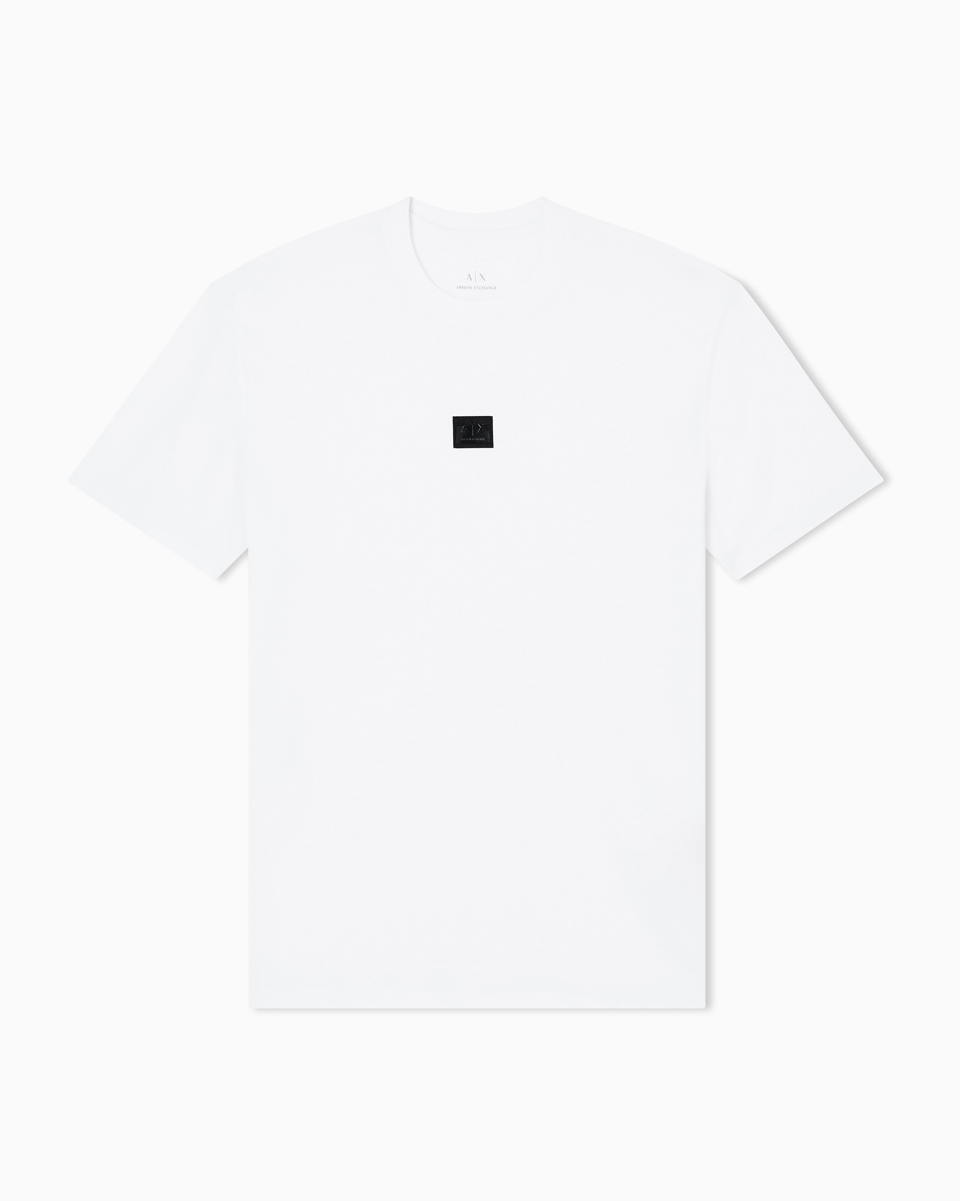 Armani Exchange Regular Fit T-shirts In White