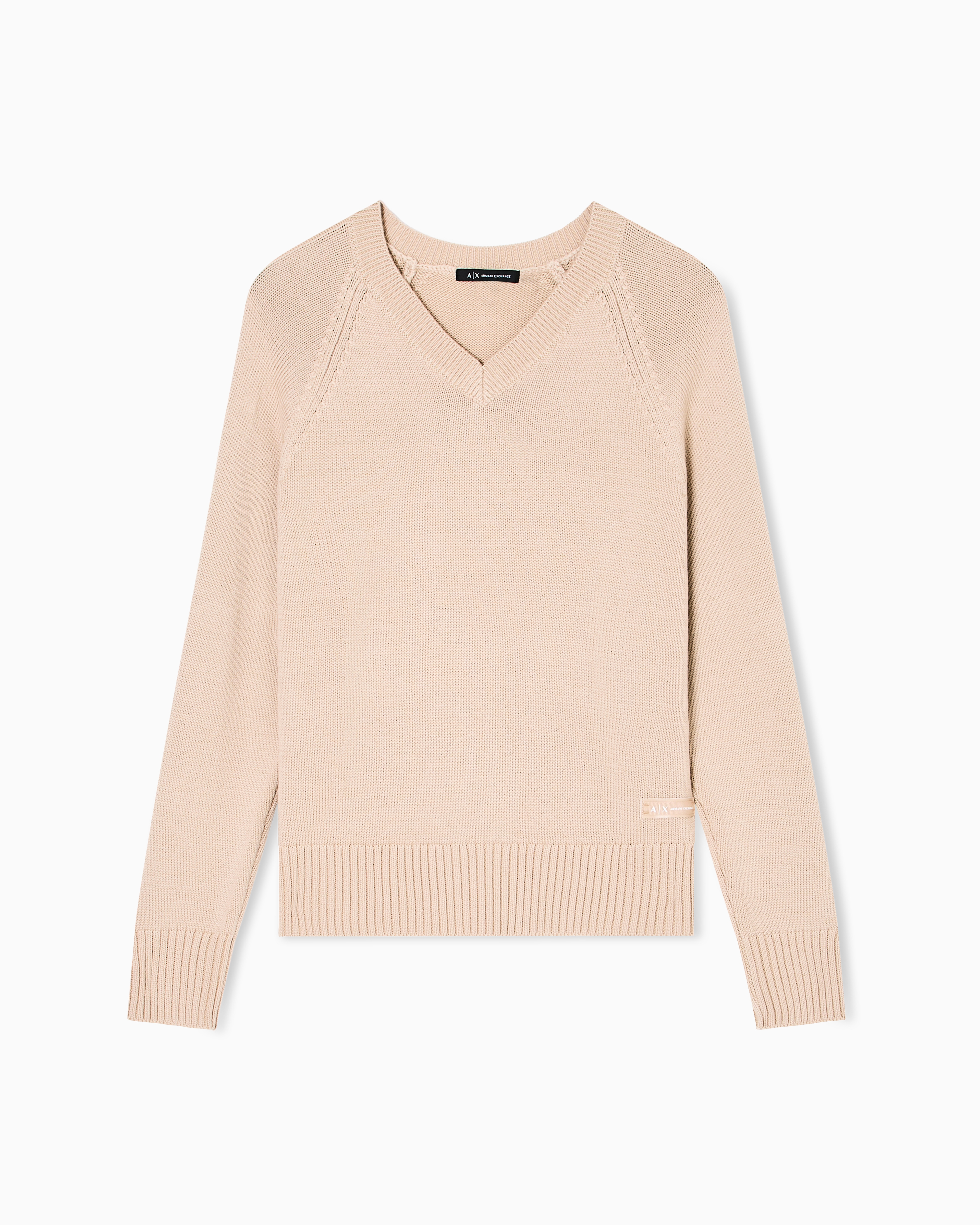 Armani Exchange - Jumpers, Woman, Camel, Size: S