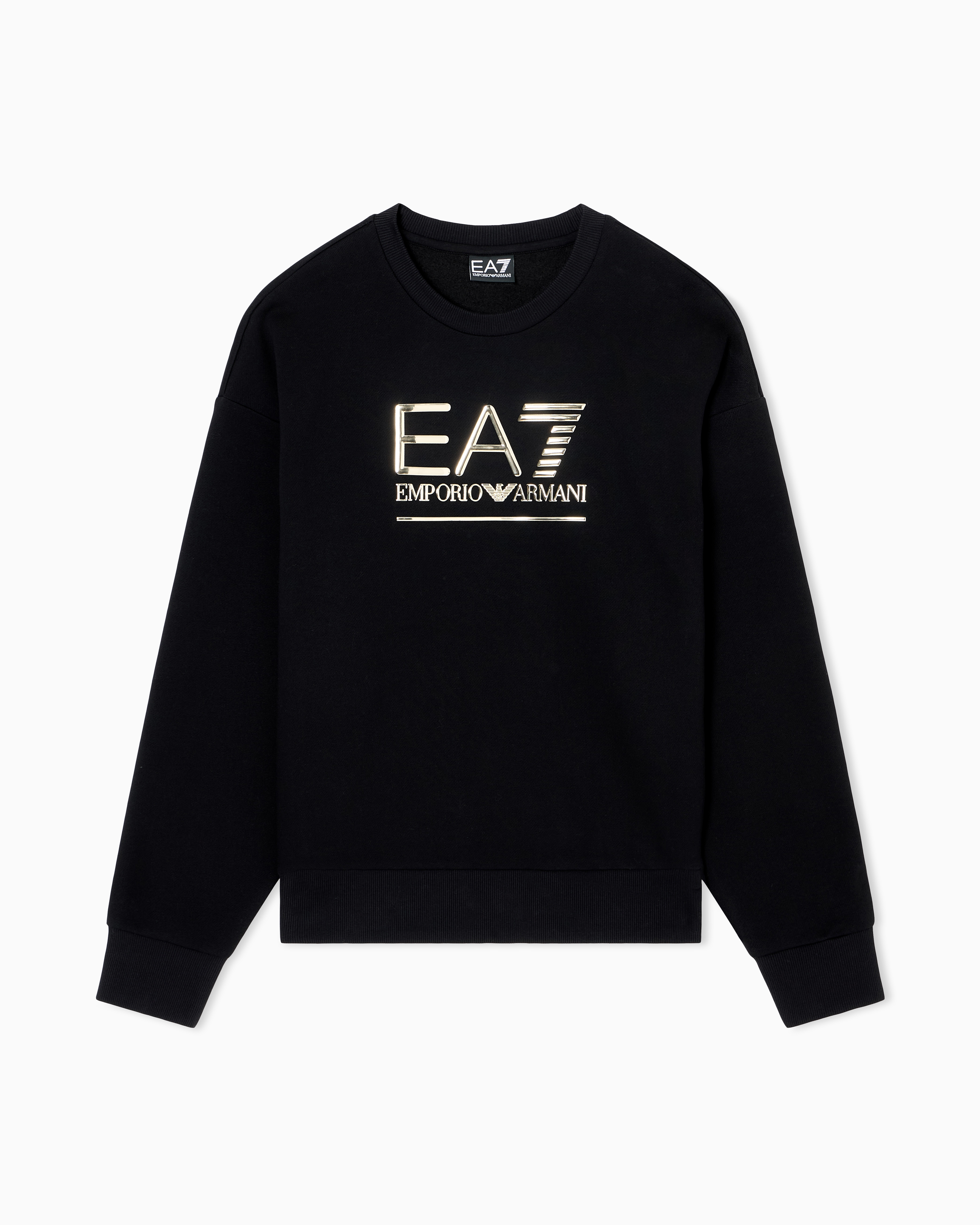 【EMPORIO ARMANI】 ★ Men's Round Logo Soft Sweatshirt ★ undefined