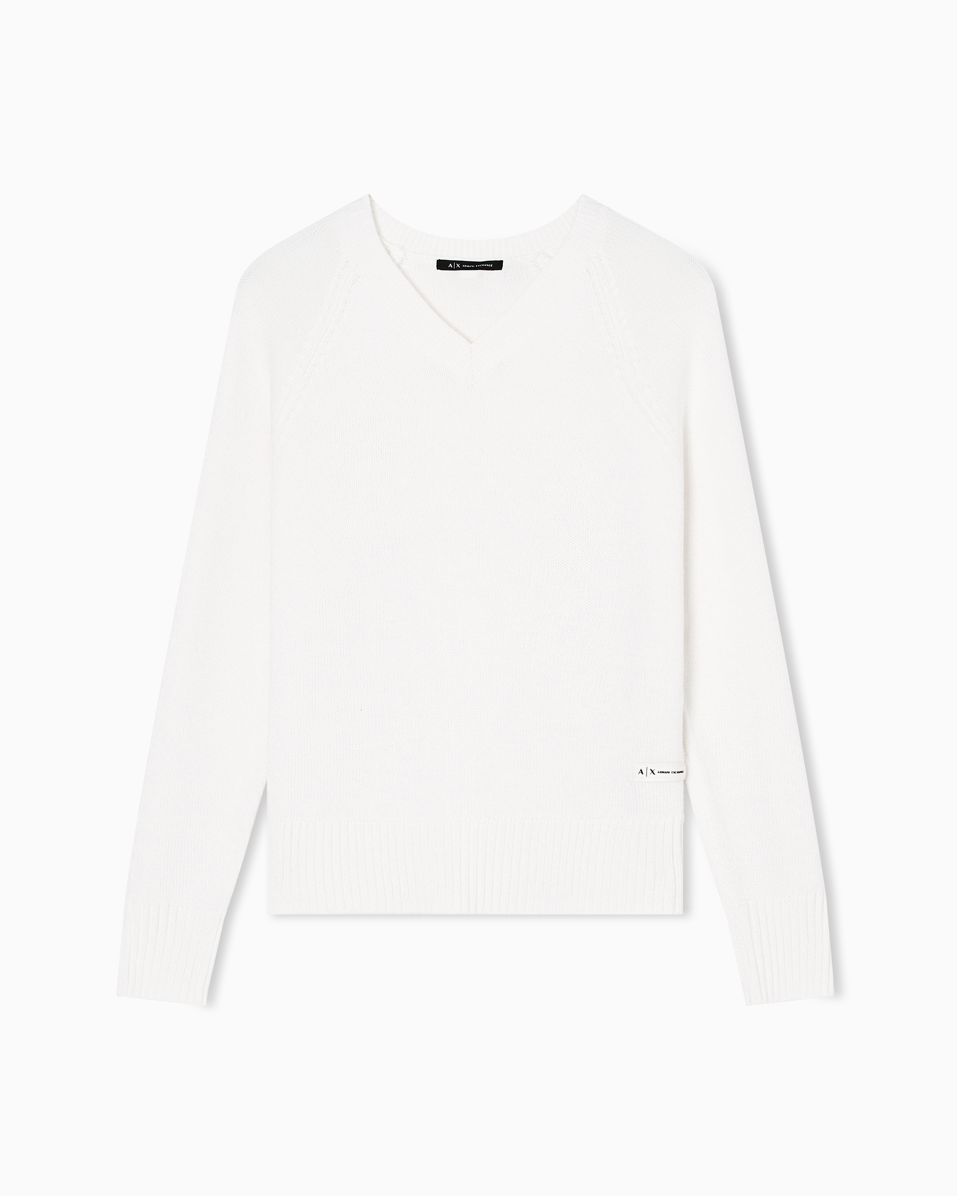 Armani Exchange - Jumpers, Woman, White, Size: S