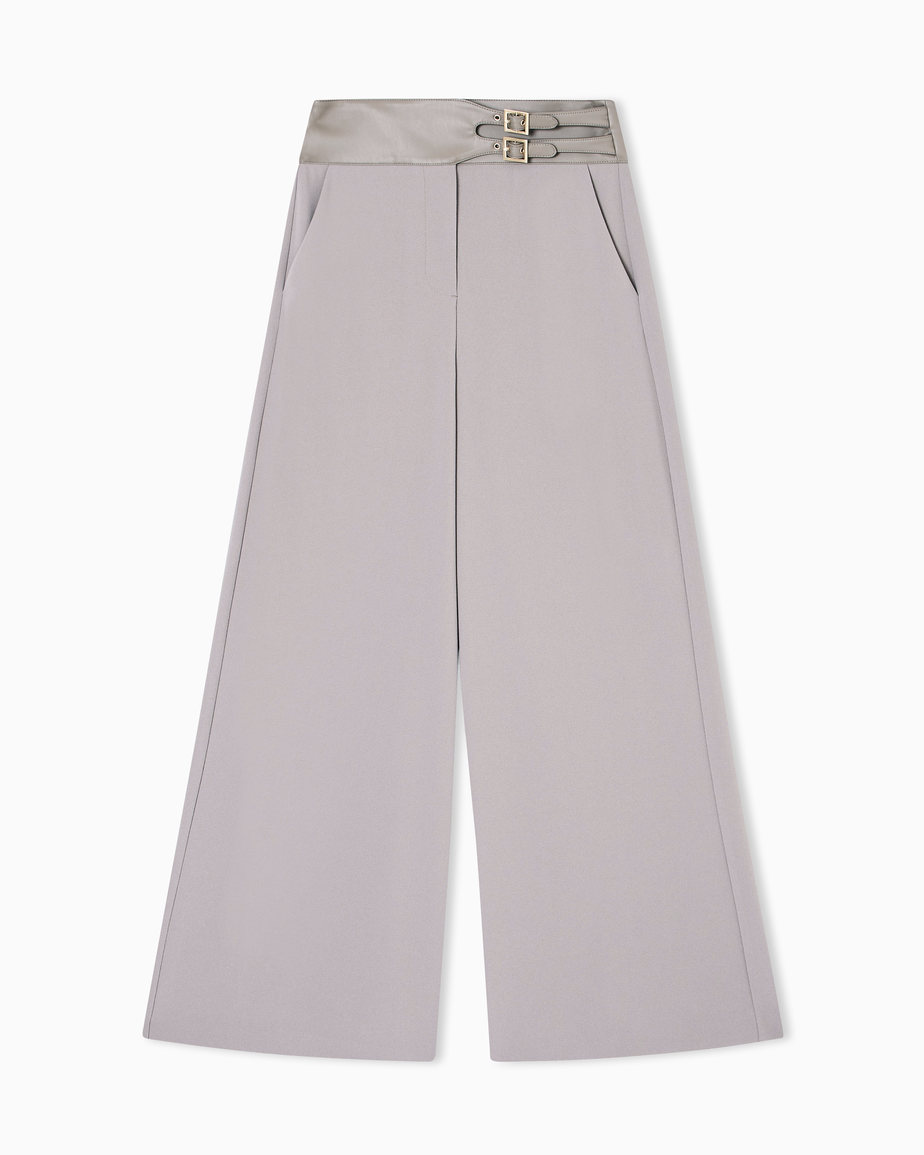 Armani Exchange Formal Trousers In Gray
