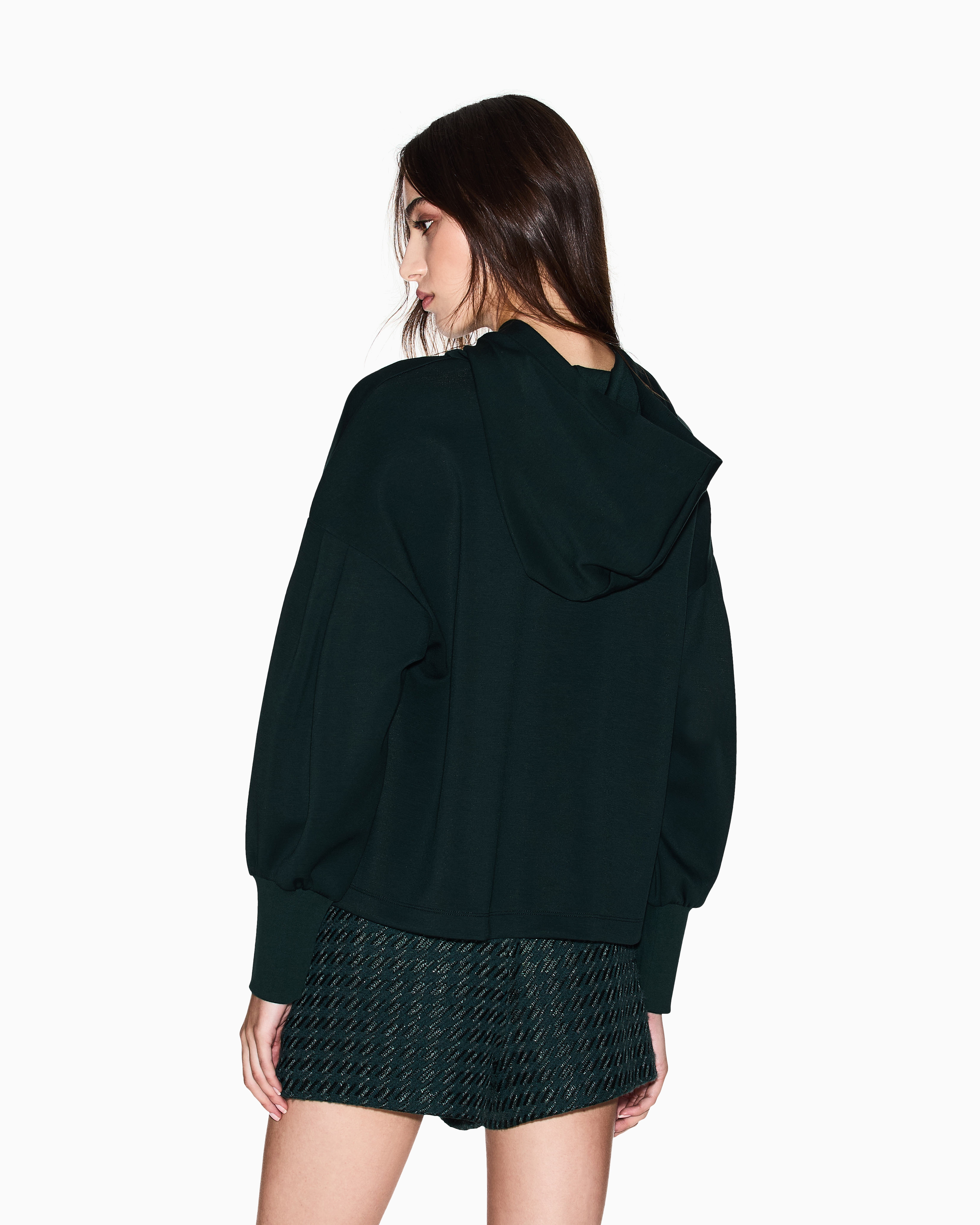Armani Exchange Hoodies In Green