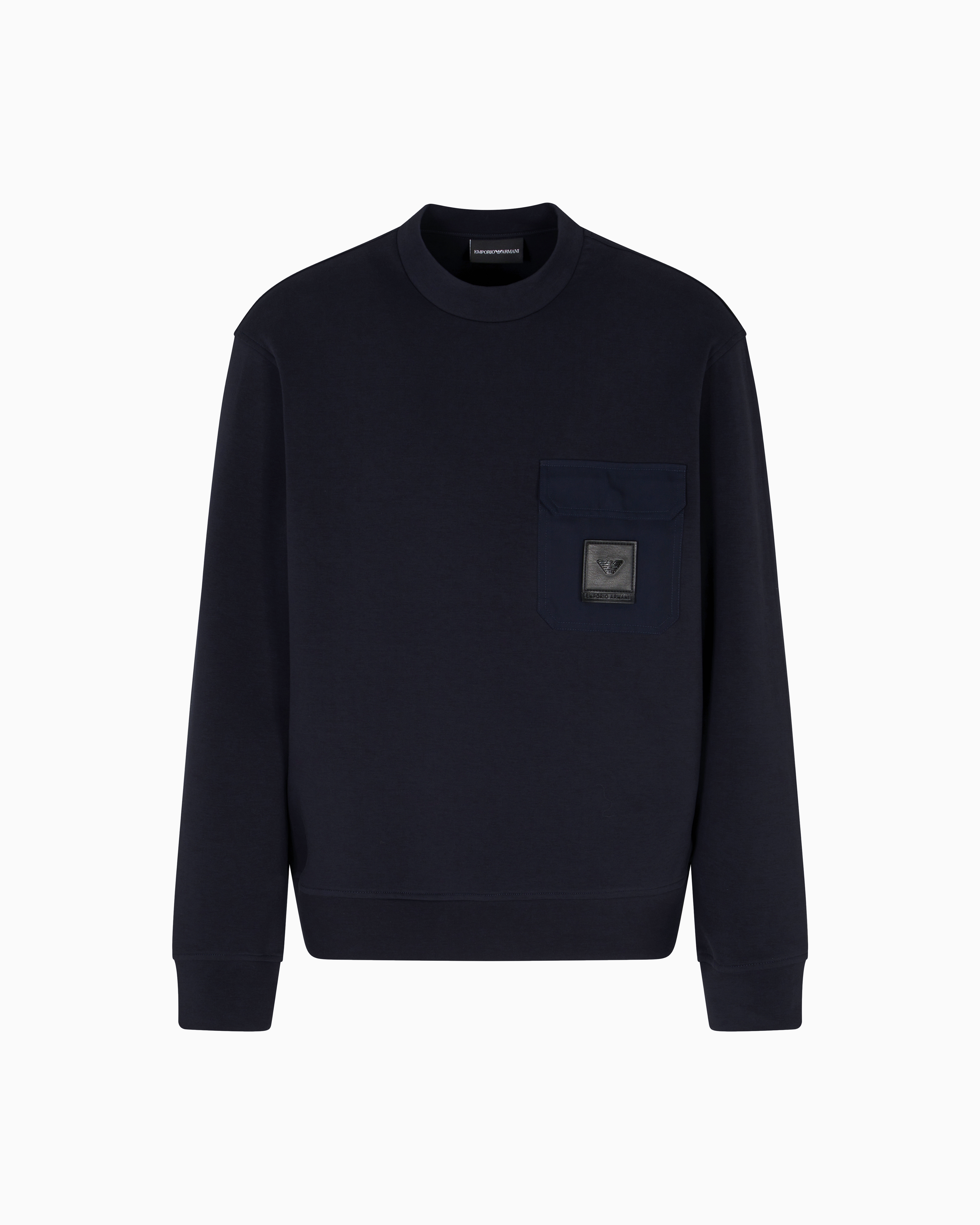 パーカー・フーディ EMPORIO ARMANI SS25 SWEATSHIRT (EM001402 AF10013 FC185) Hooded Sweatshirt in Black – MAYFEYR