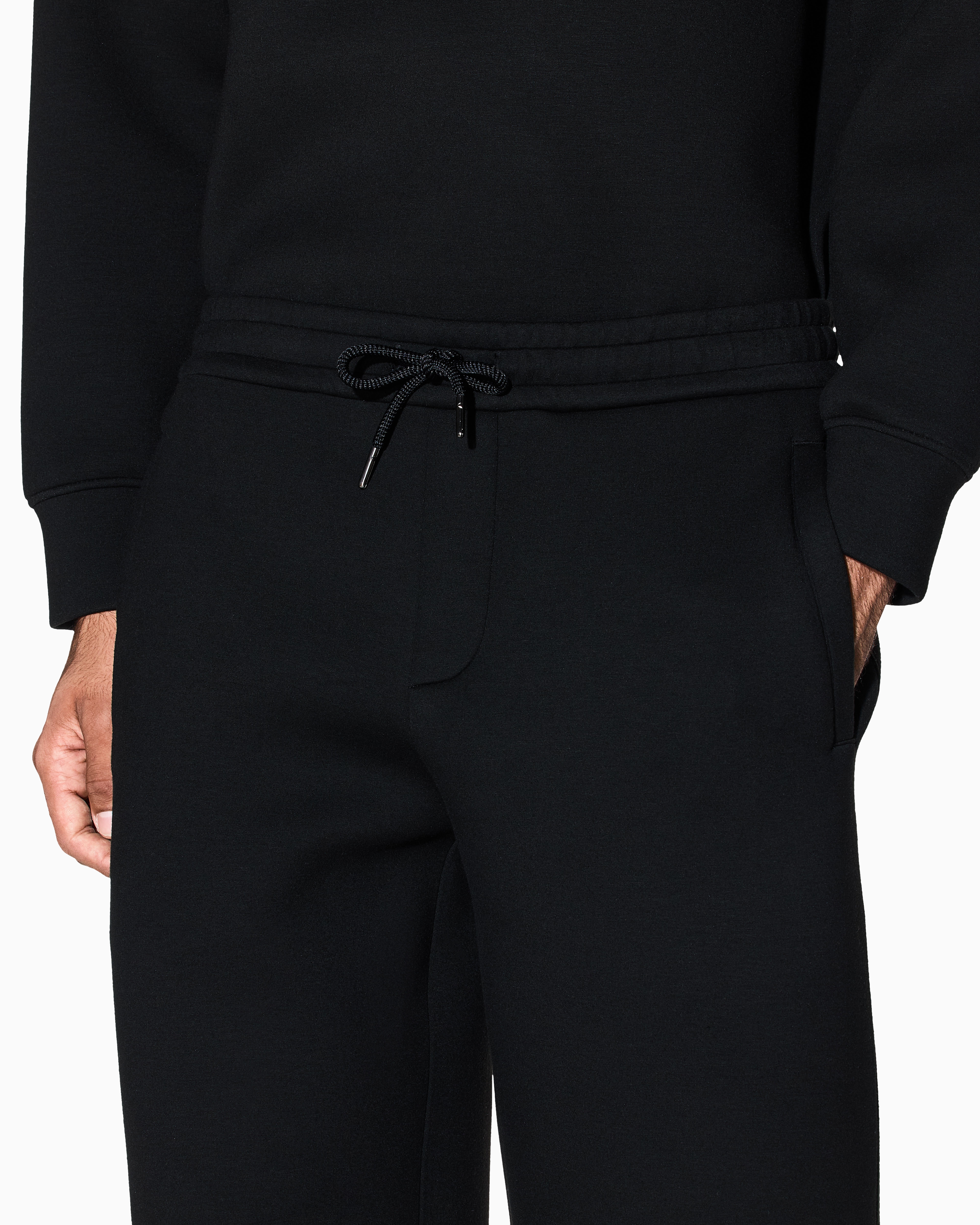 Armani Exchange - Sweatpants, Man, Black, Size: M