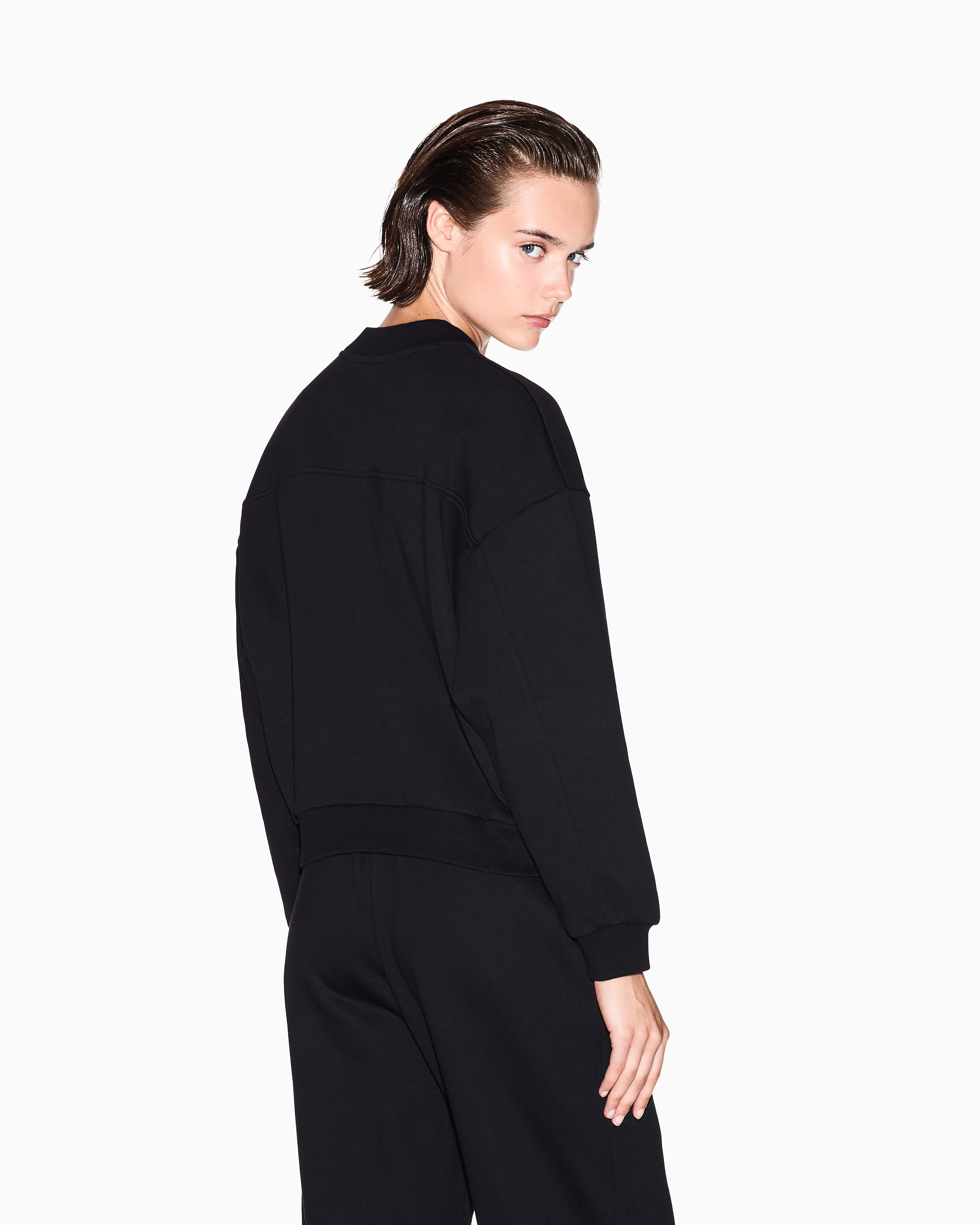Armani Exchange Sweatshirts Without Hood In Blue