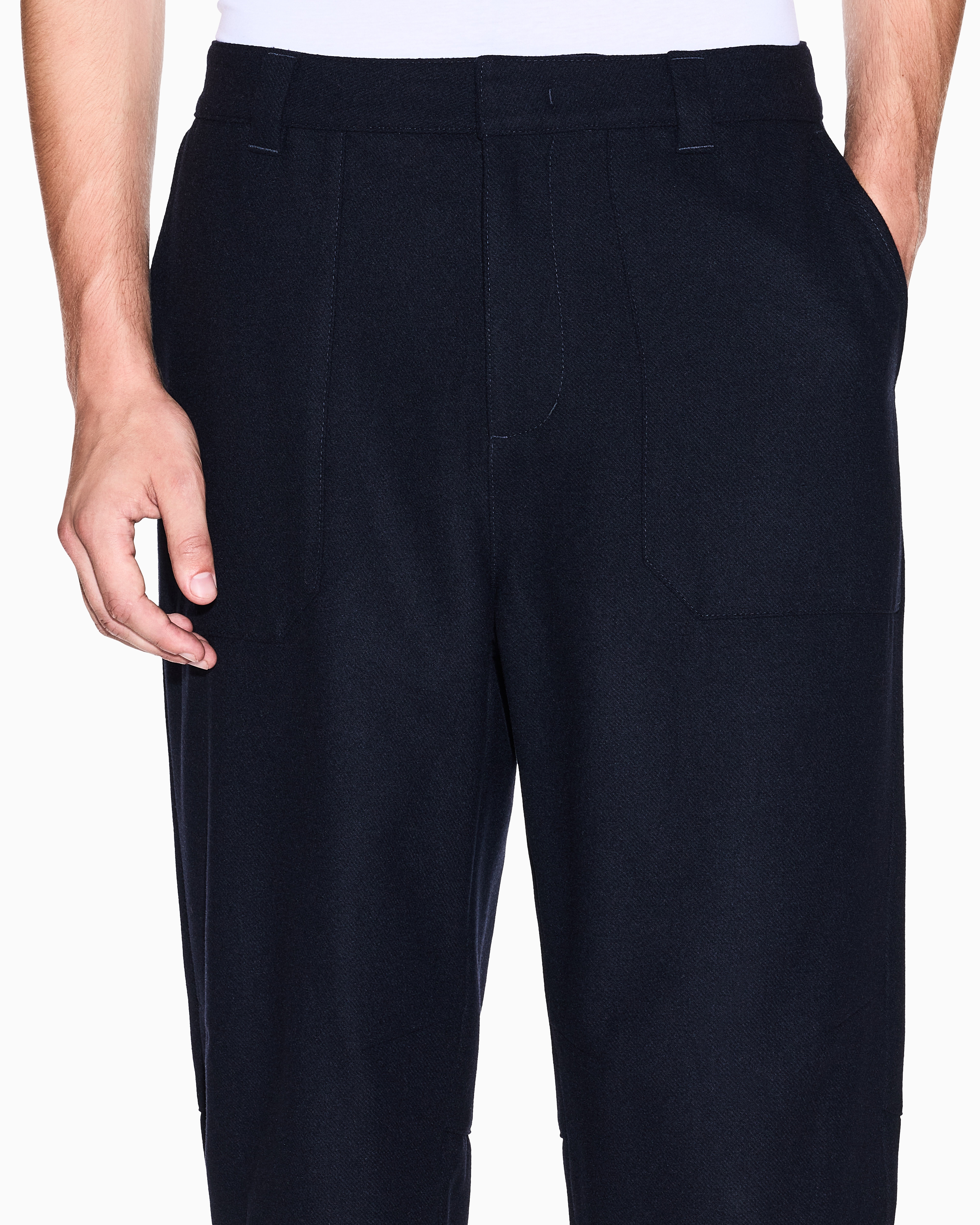 スーツ Emporio Armani basic trousers EMPORIO ARMANI: classic pants - Black | Emporio Armani pants
