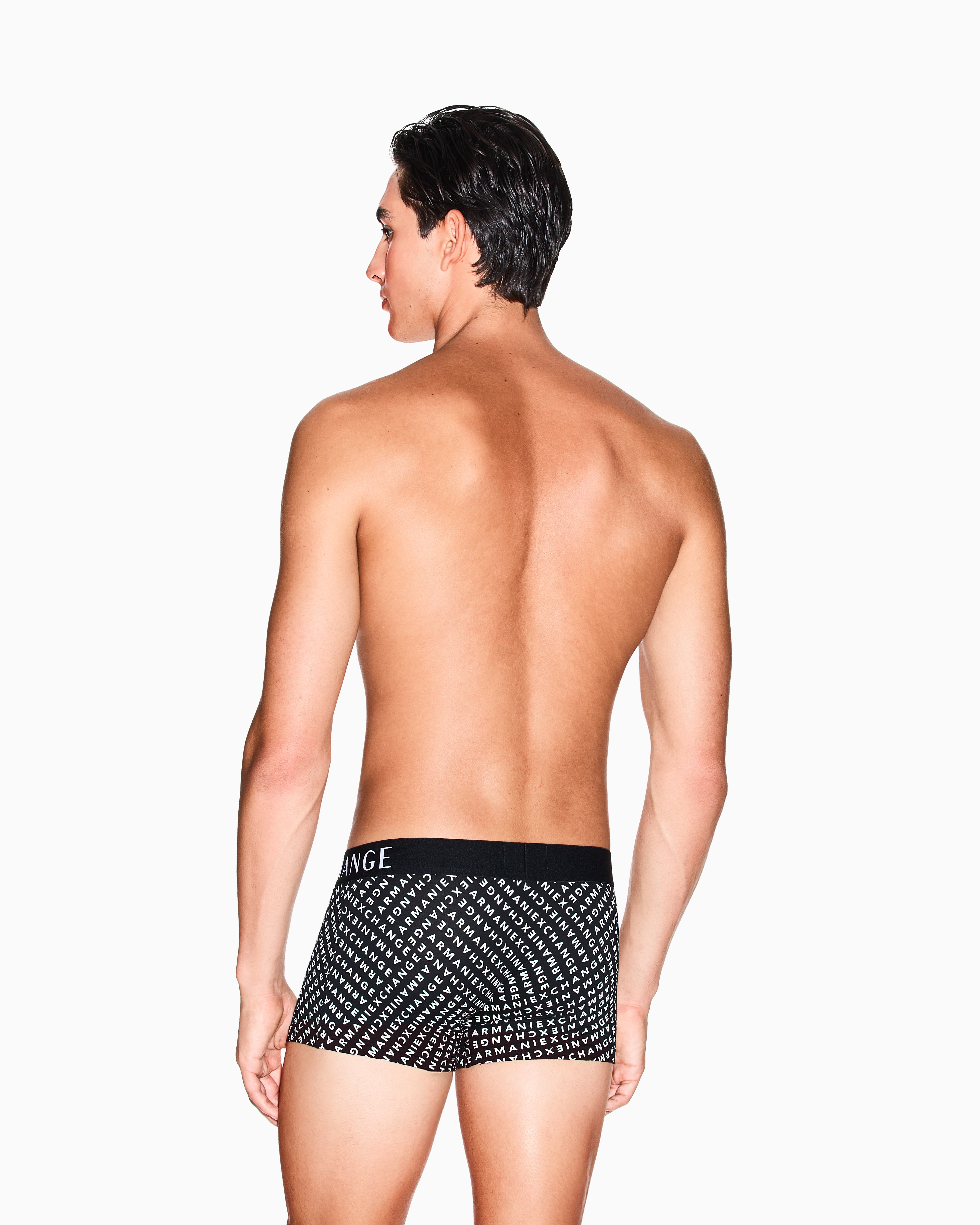 Stretch fabric boxer shorts