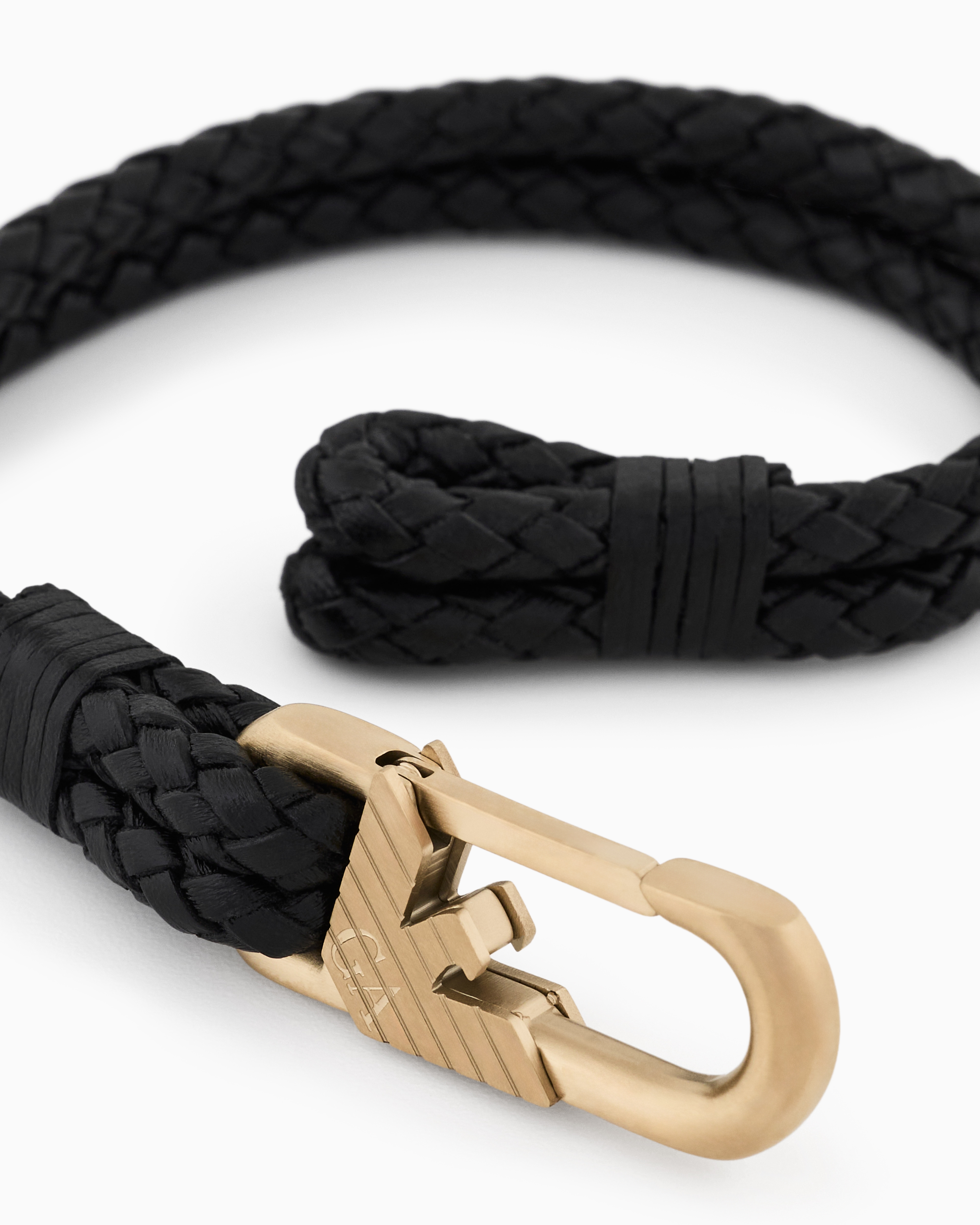 EMPORIO ARMANI レザーブレスレット EMPORIO ARMANI - □新品□未使用□ EMPORIO ARMANI エンポリオ