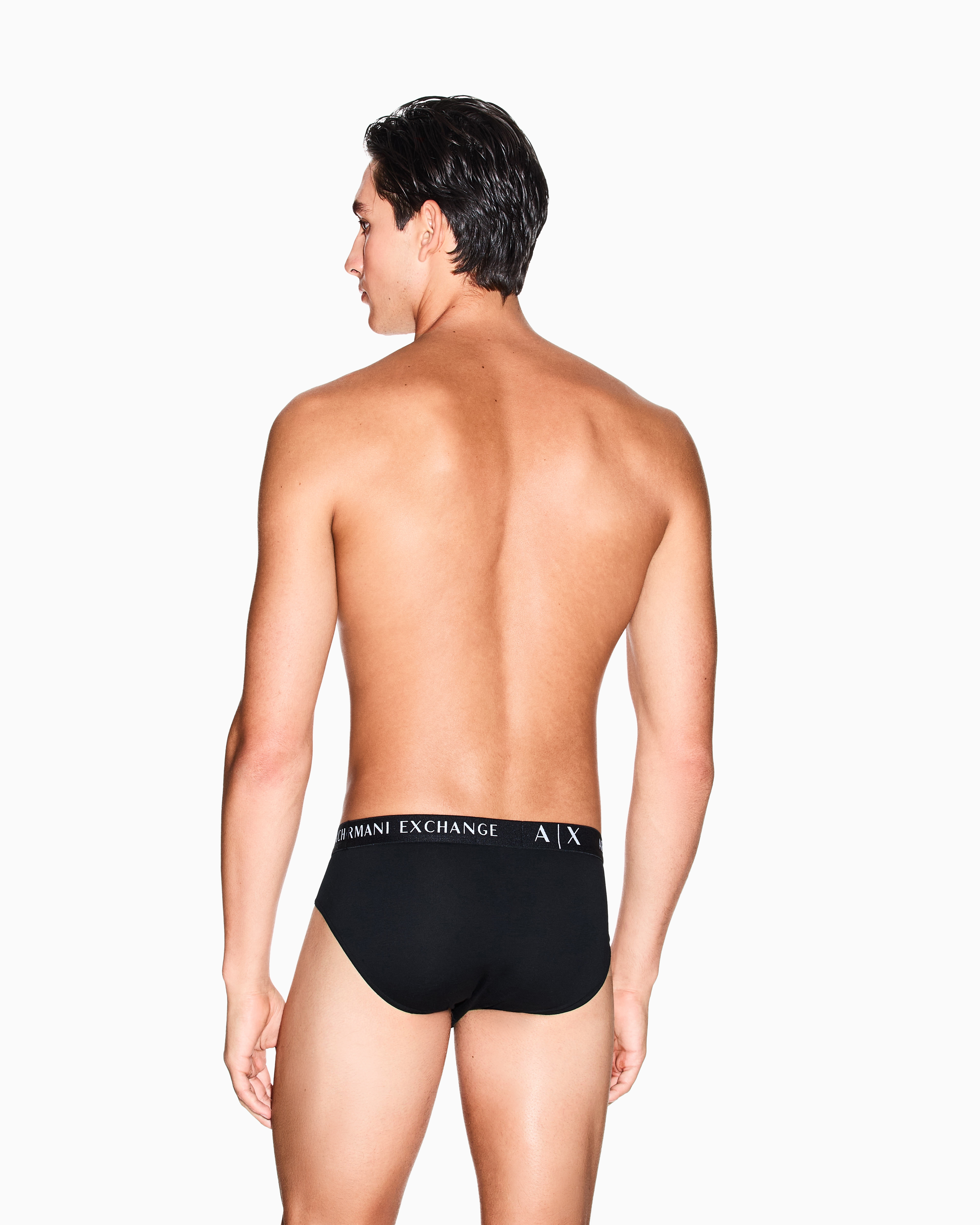 Pack of 3 stretch cotton briefs