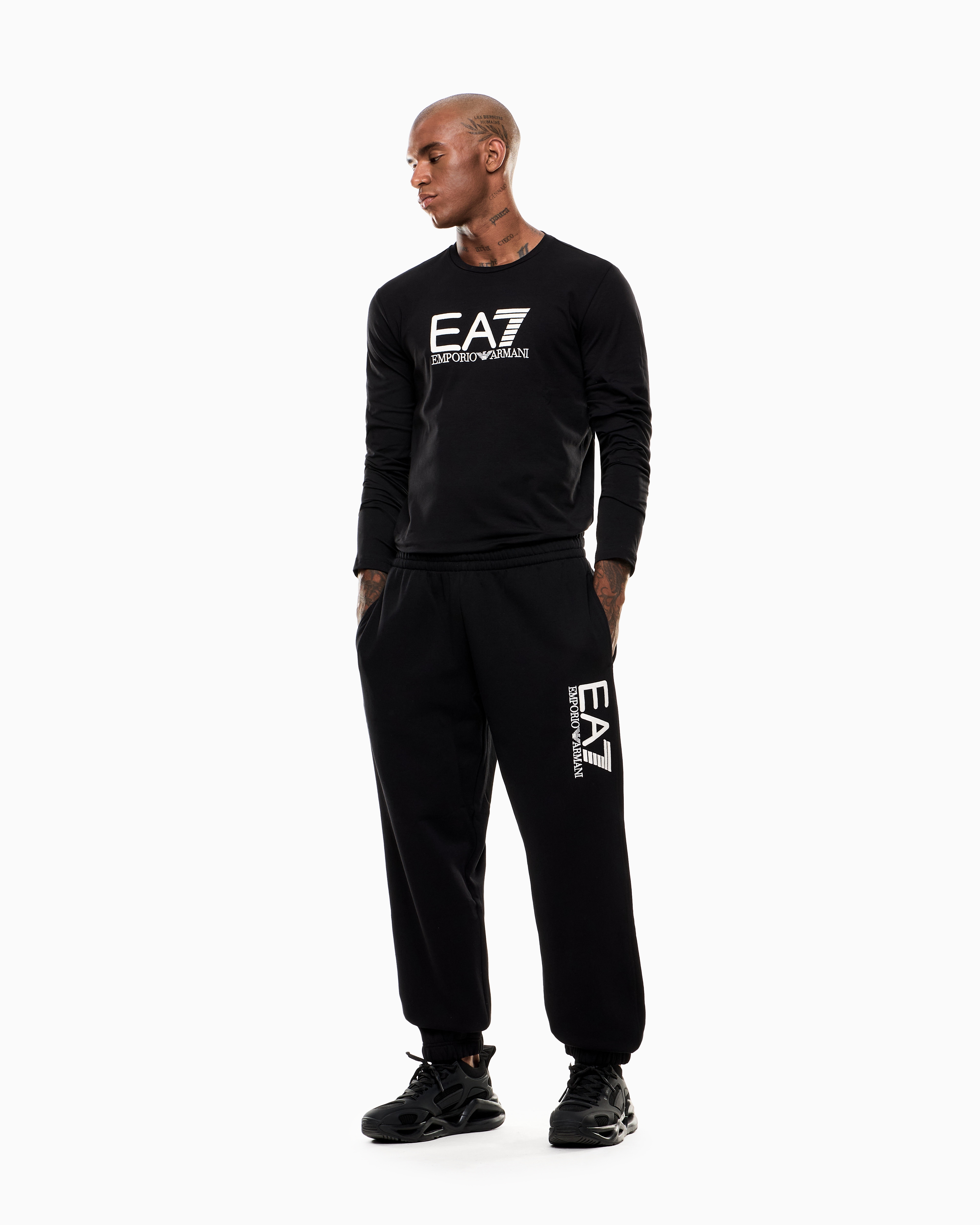 即発 EA7 ロングスリーブTシャツ 8NPT28 イーエーセブン undefined