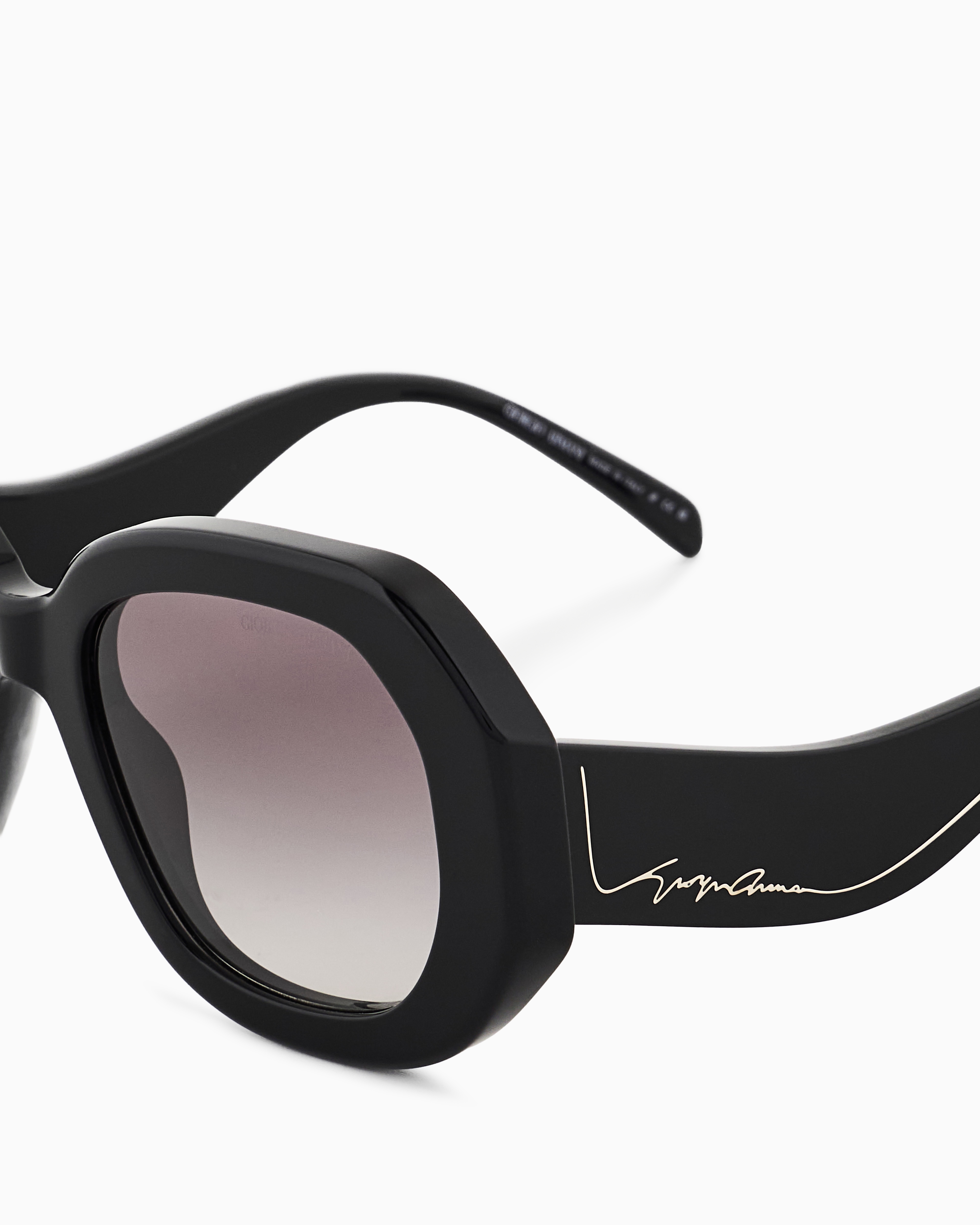 Giorgio Armani Women's Oversized Sunglasses In Gray