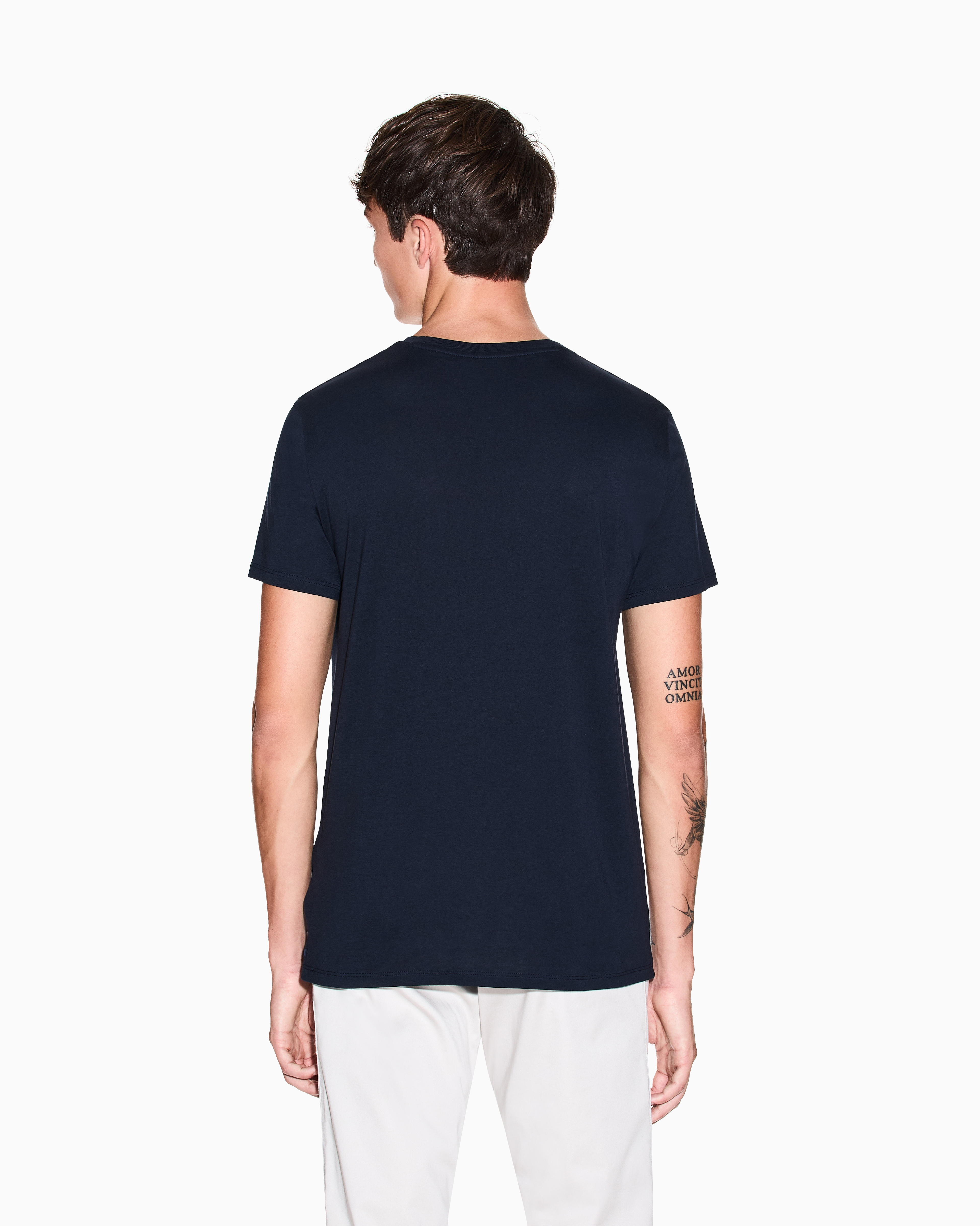 トップス tion slim fit L/S tee (NVY) TION slim fit L/S tee (NVY)