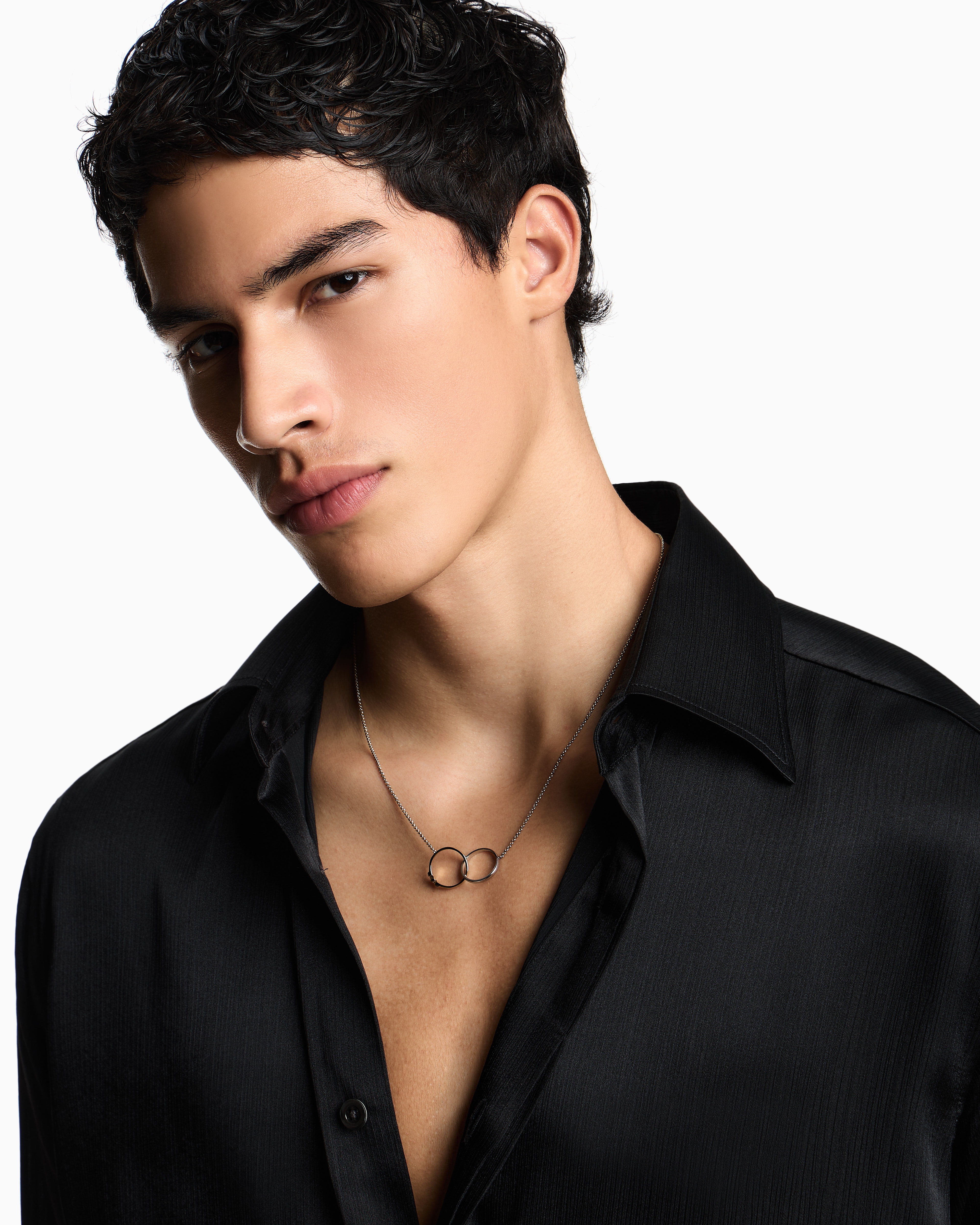 IDネックレス ステンレススチール | Emporio Armani