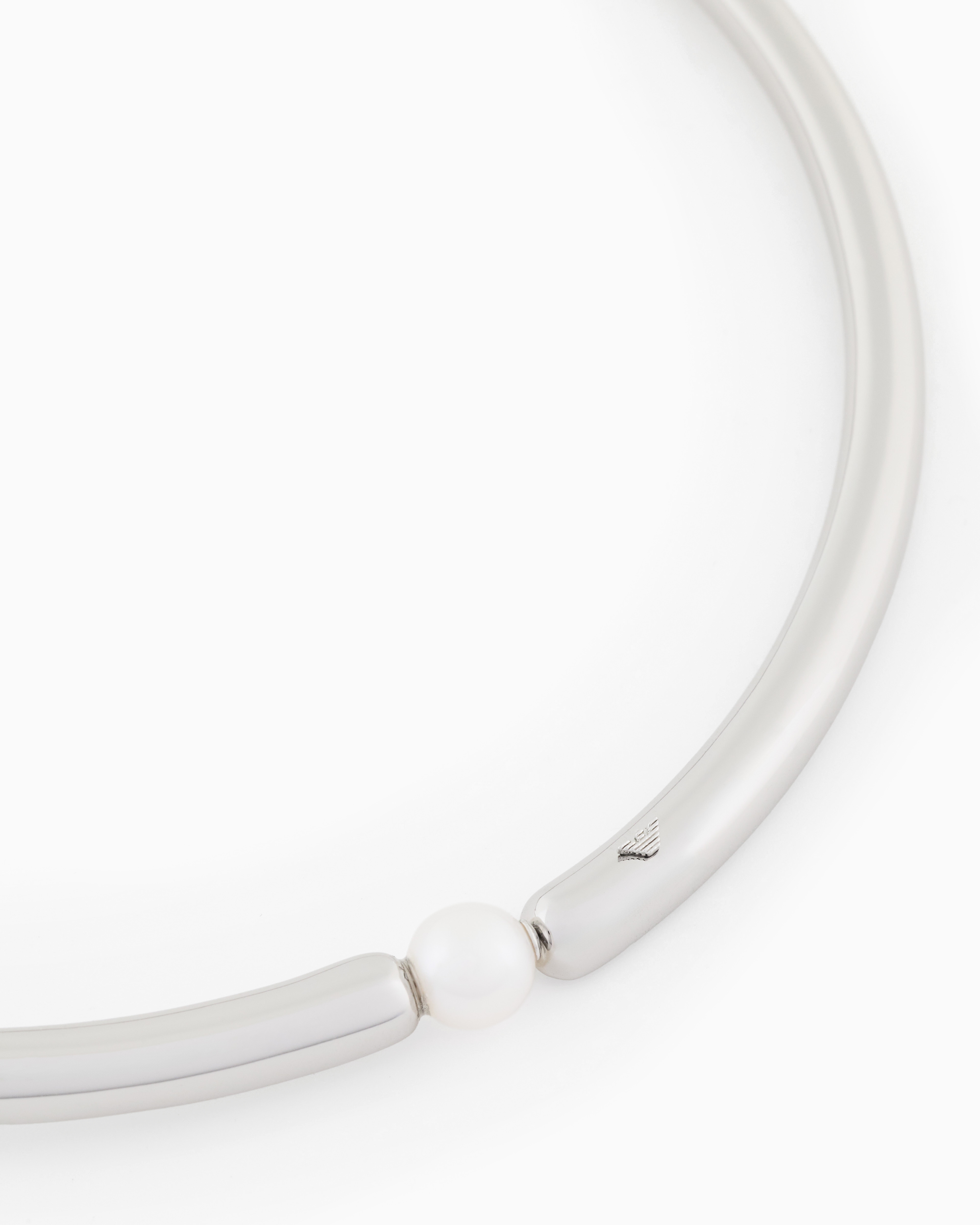 Emporio Armani Necklaces In Metallic