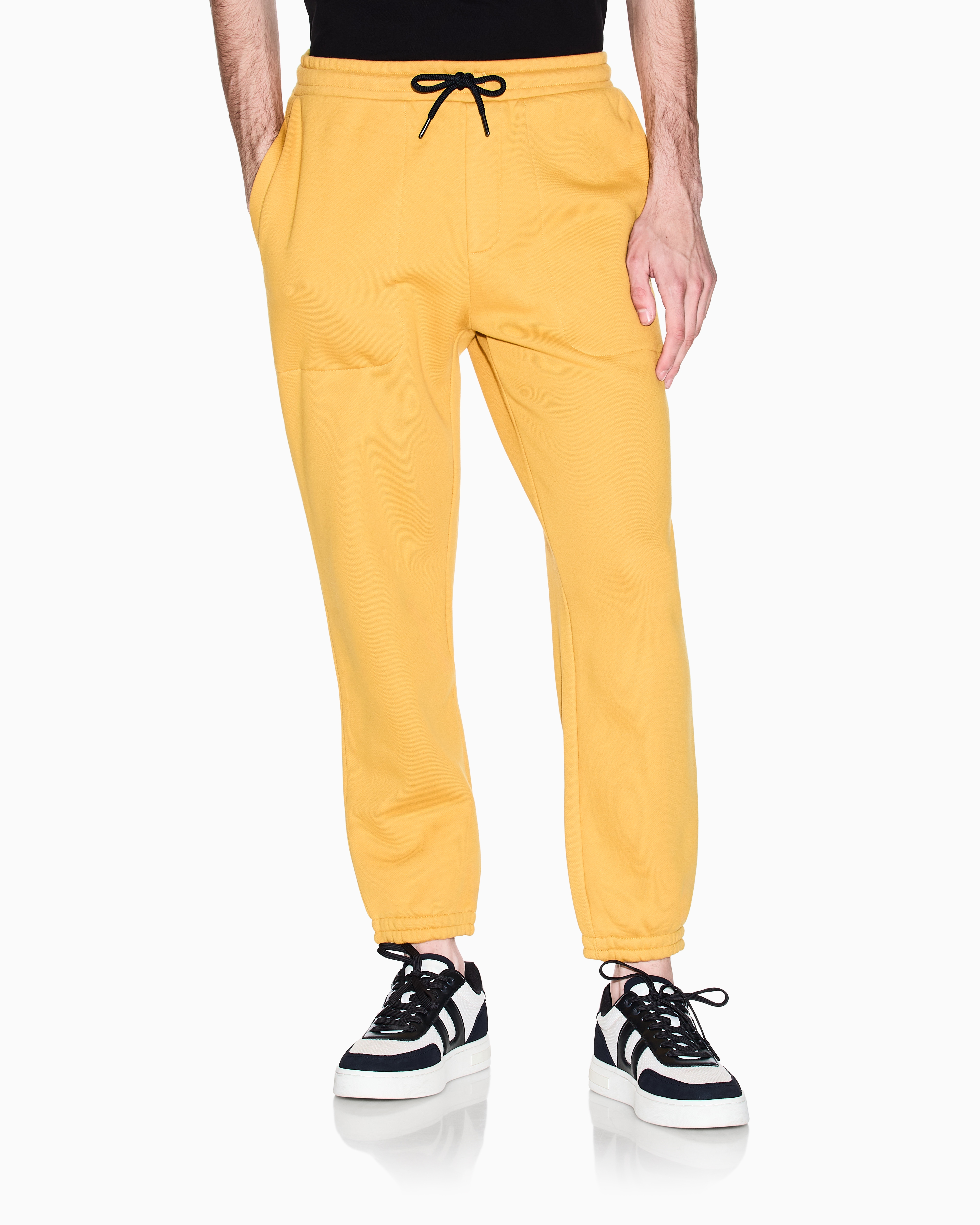 Armani Exchange Sweatpants In Yellow