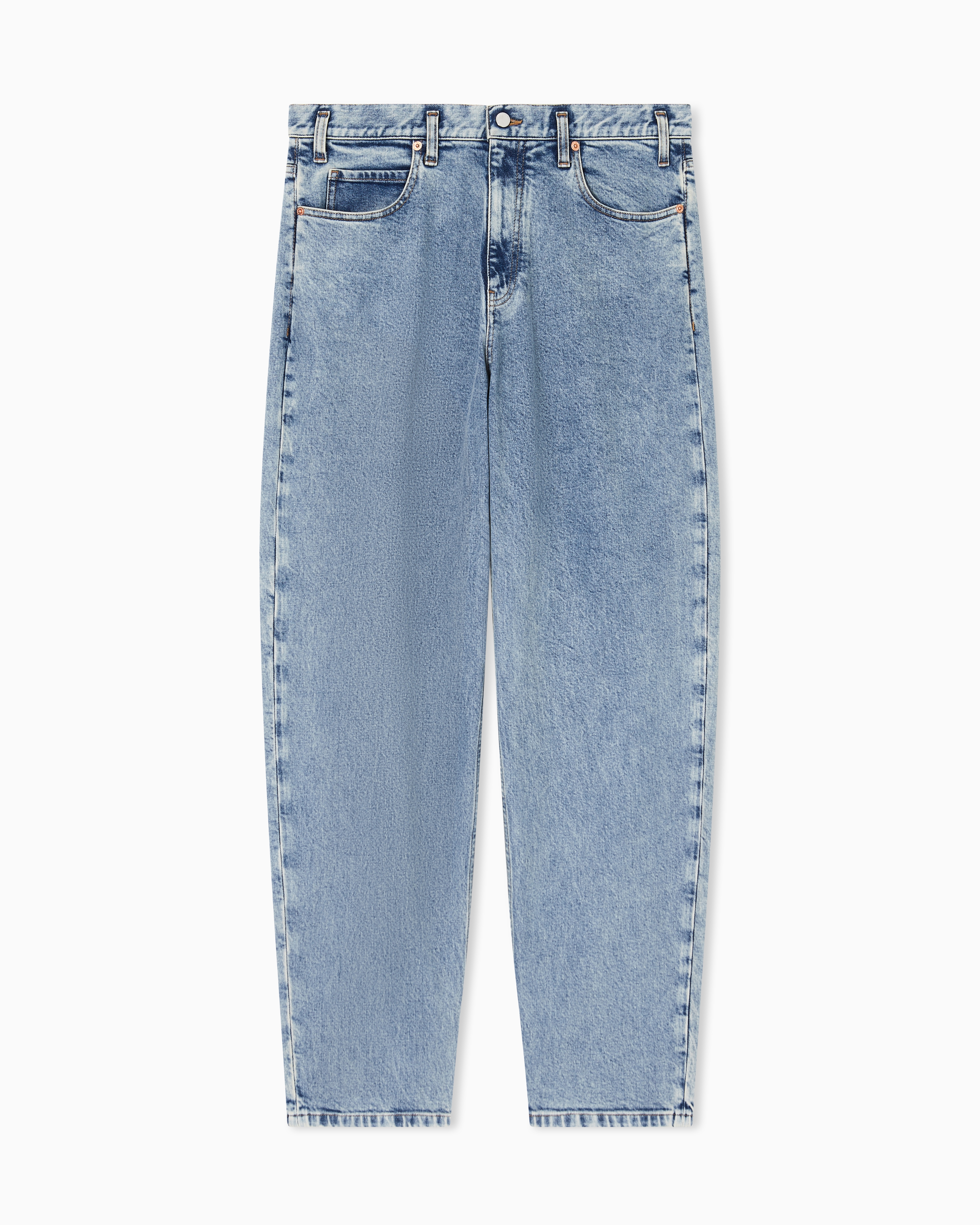 Icon オーバルレッグジーンズ ストレッチドリル | Emporio Armani JP
