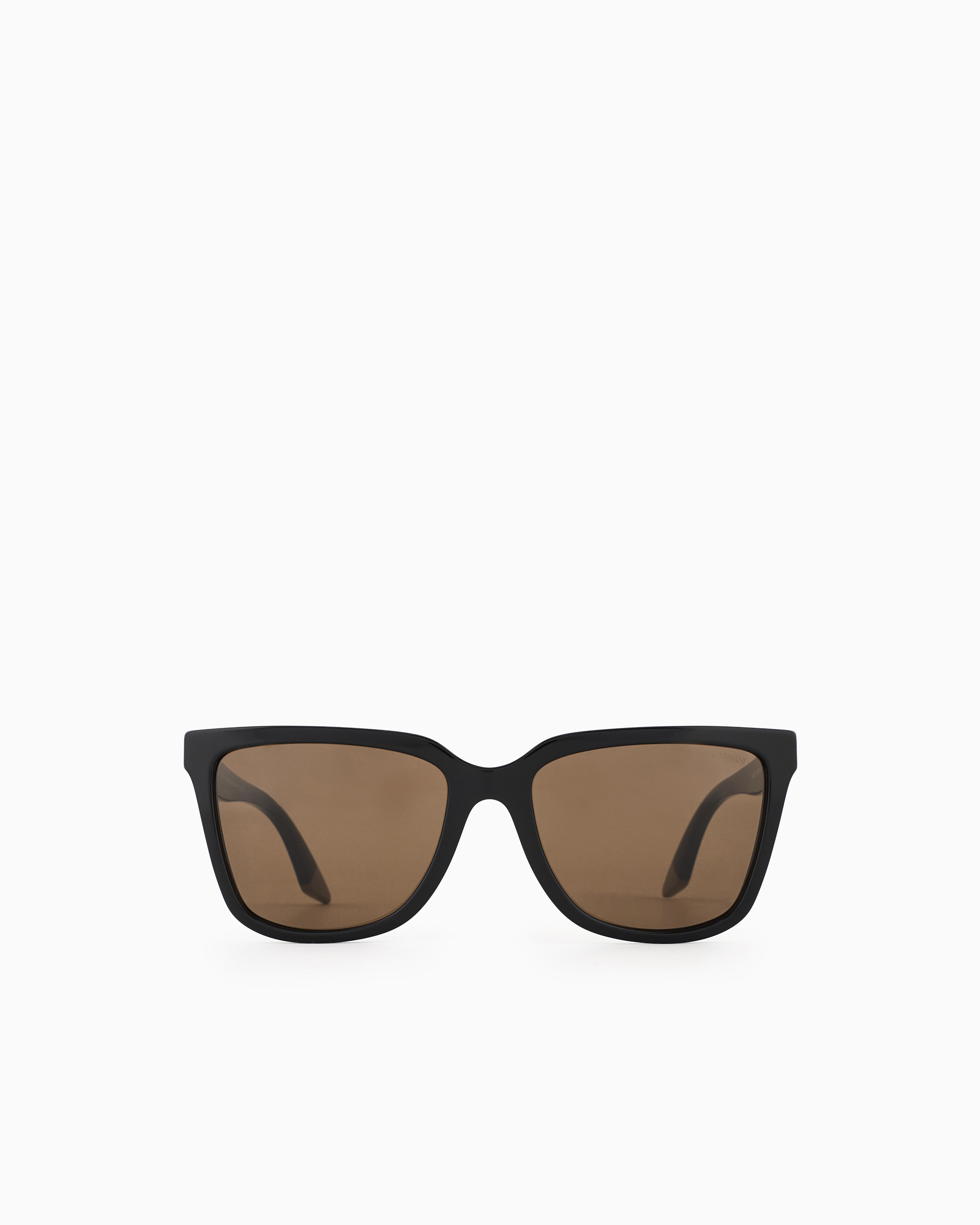 Emporio Armani Women's Irregular-shaped Sunglasses In Black