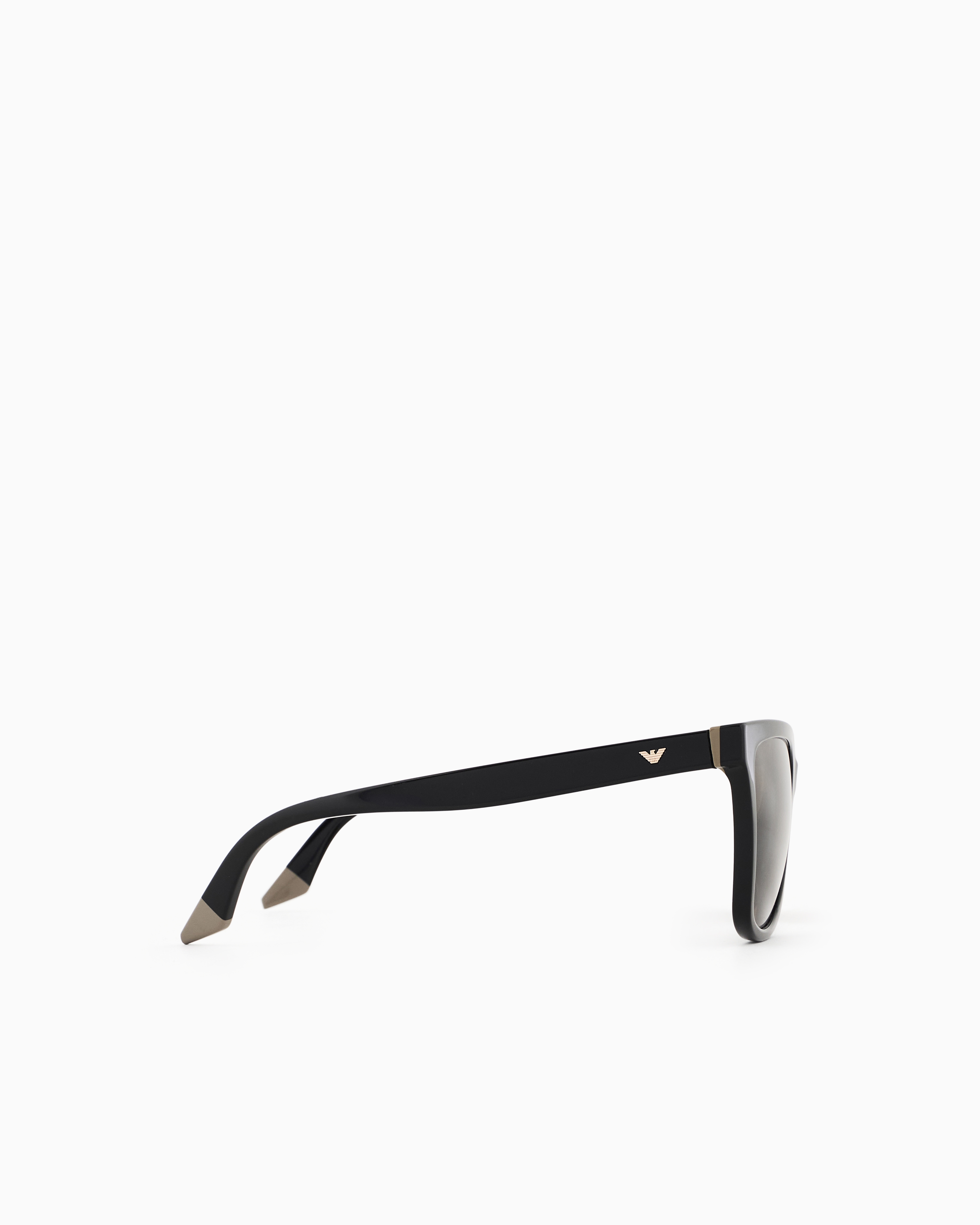 Emporio Armani Women's Irregular-shaped Sunglasses In Black
