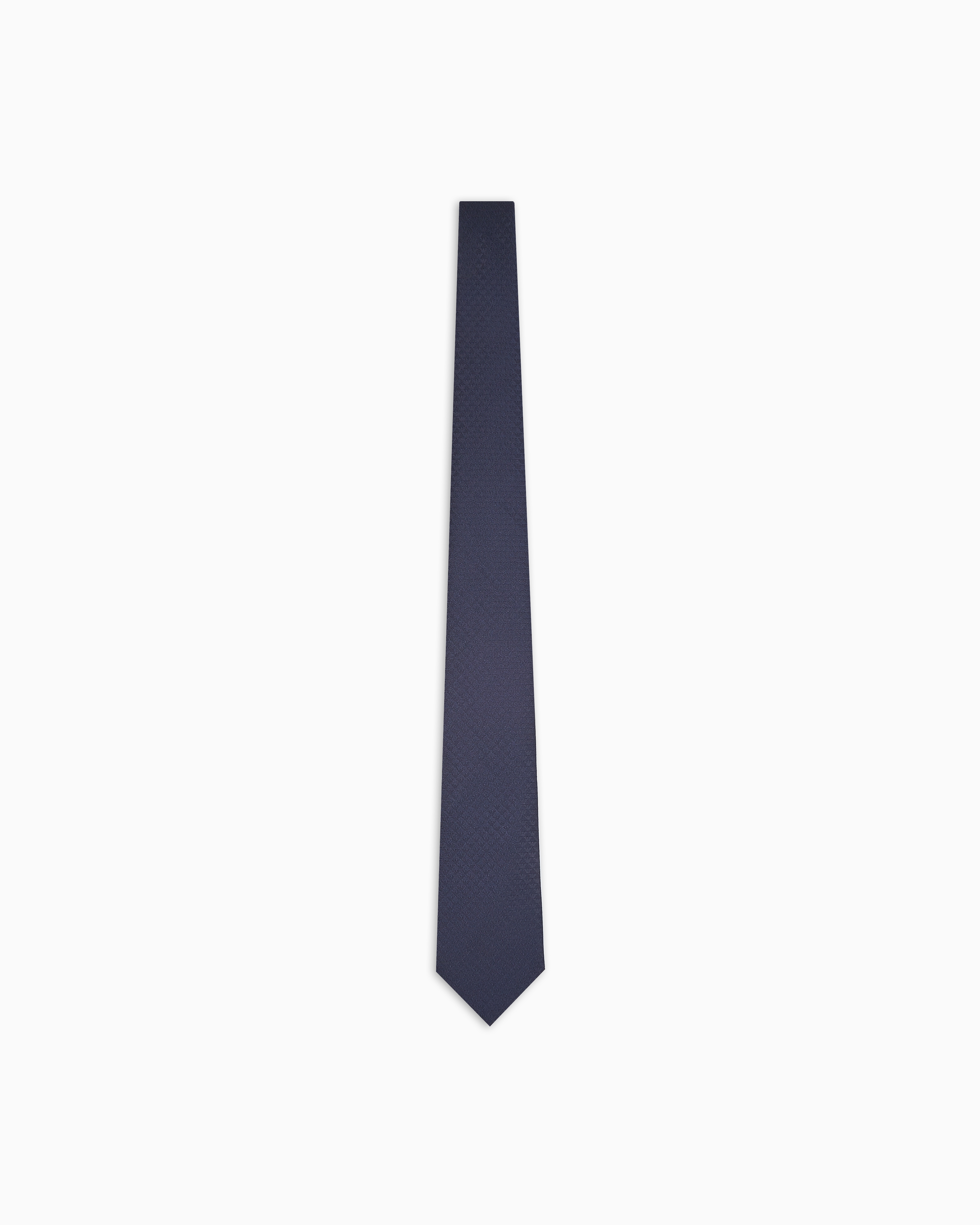 ネクタイ ピュアシルク製 ジャカードモノグラム | Emporio Armani