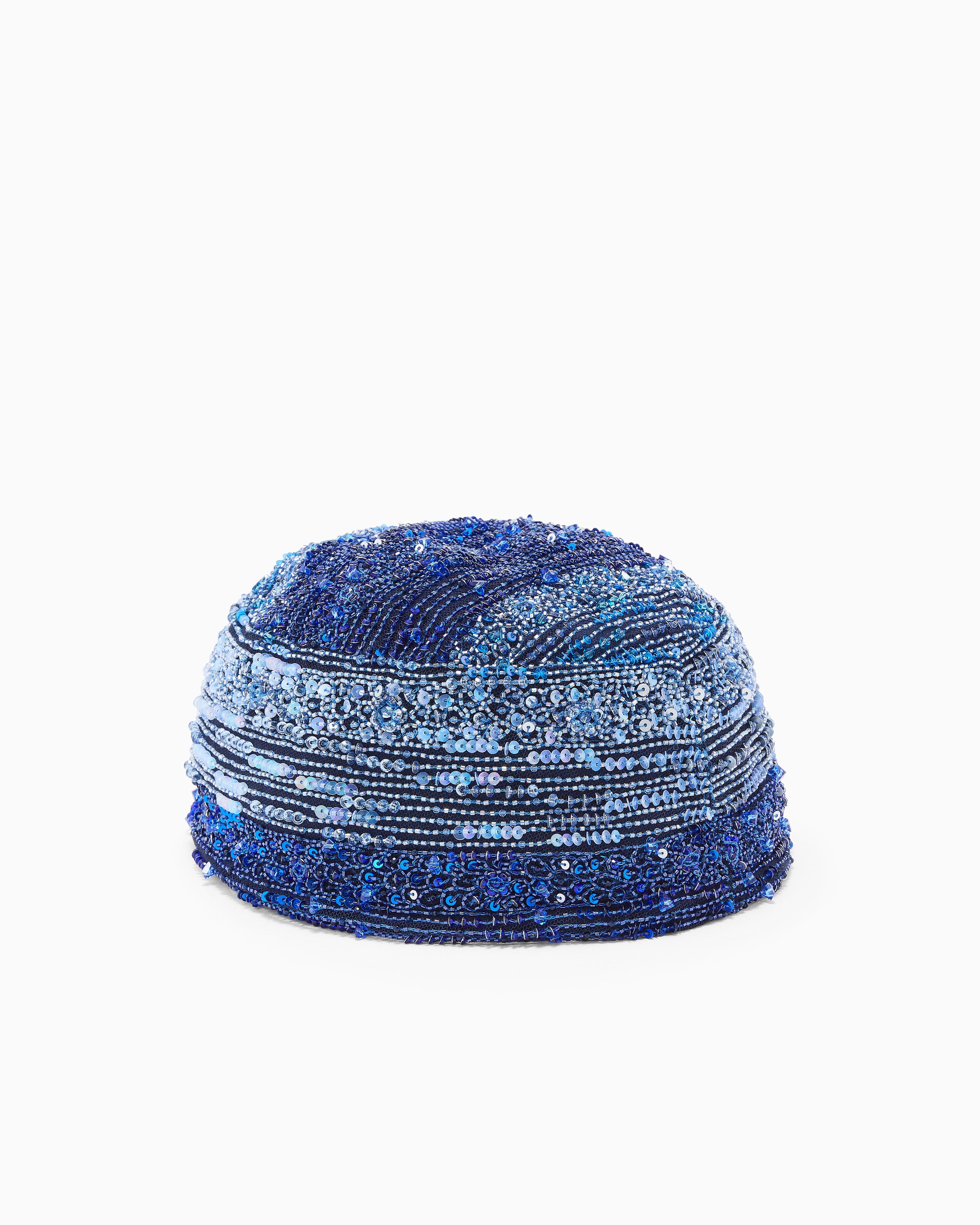 Embroidered tulle cap | Giorgio Armani US