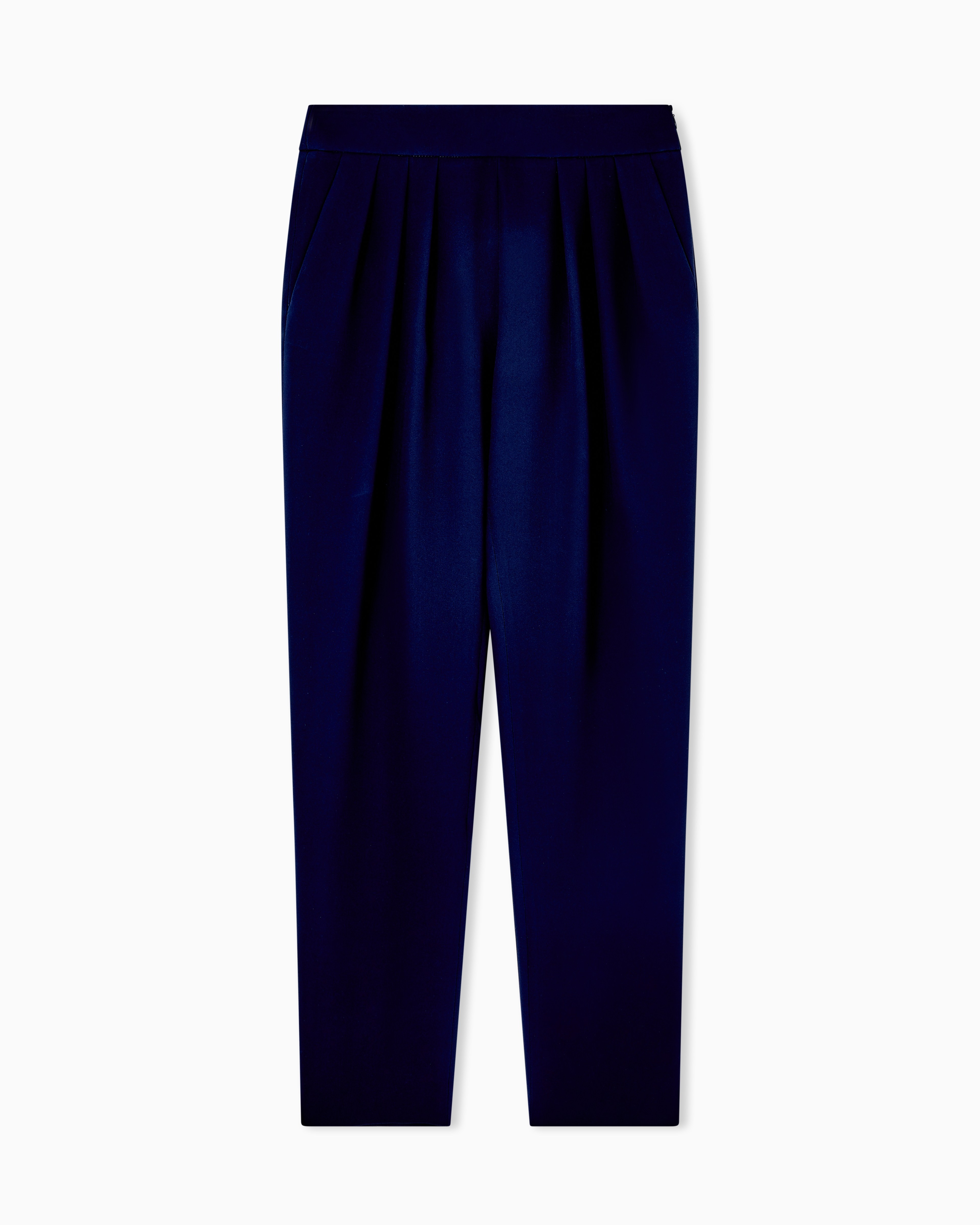 タック入りパンツ シルクキャディ | Giorgio Armani