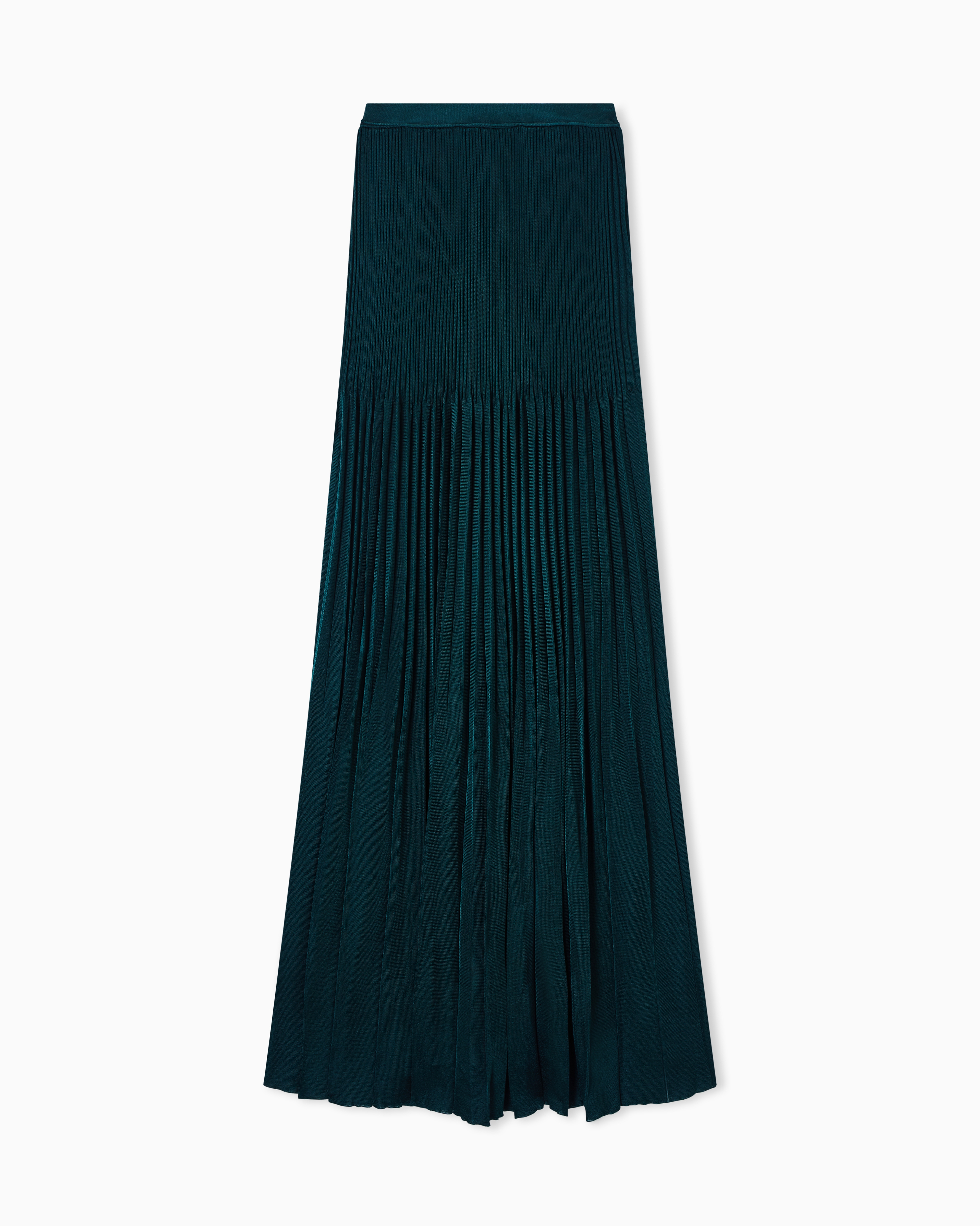 美品ARMANI COLLEZIONIシルク100% シワ加工 シアー スカート Pleated viscose oversized skirt | Giorgio Armani US