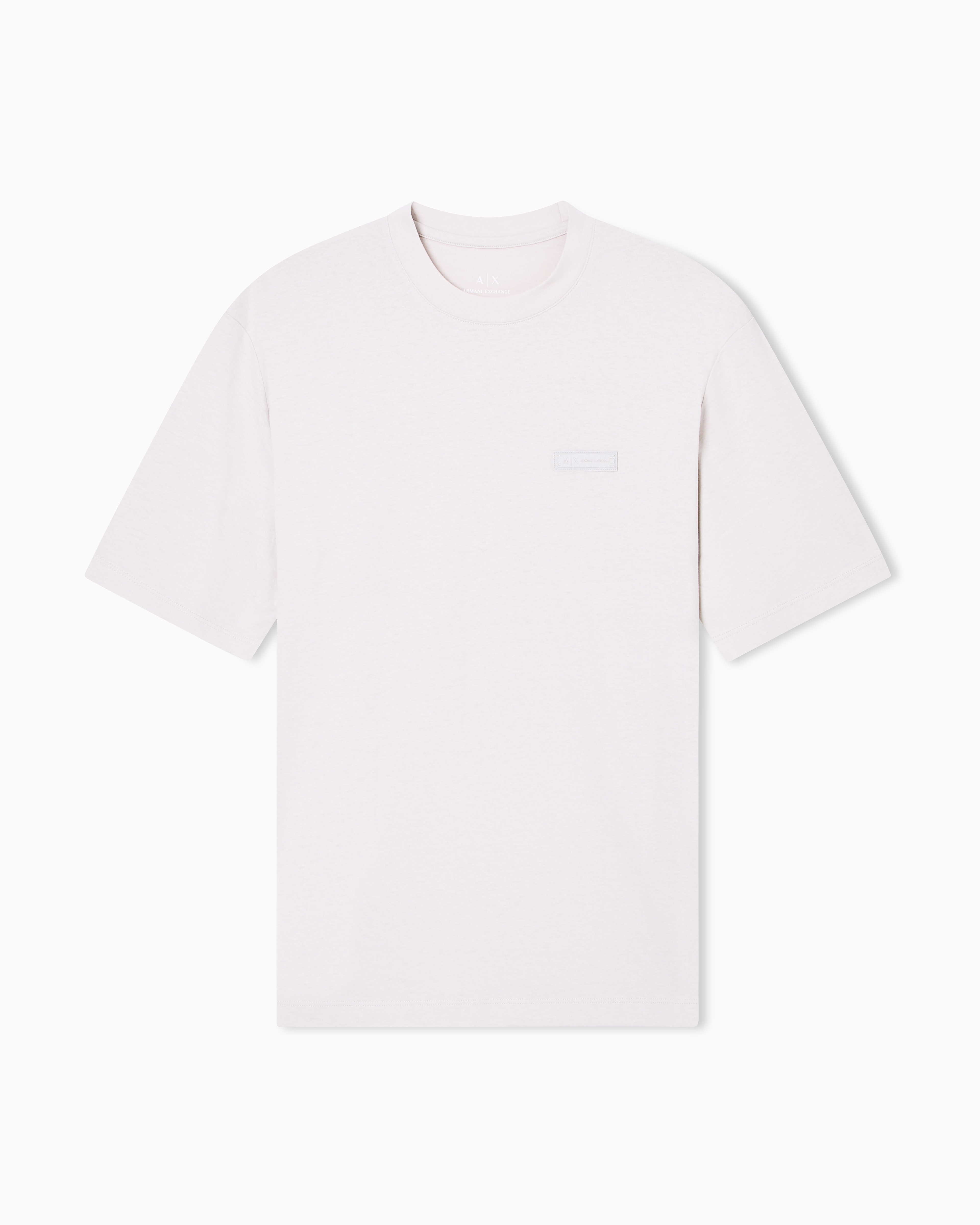 Armani Exchange Regular Fit T-shirt With Print On The Back In White