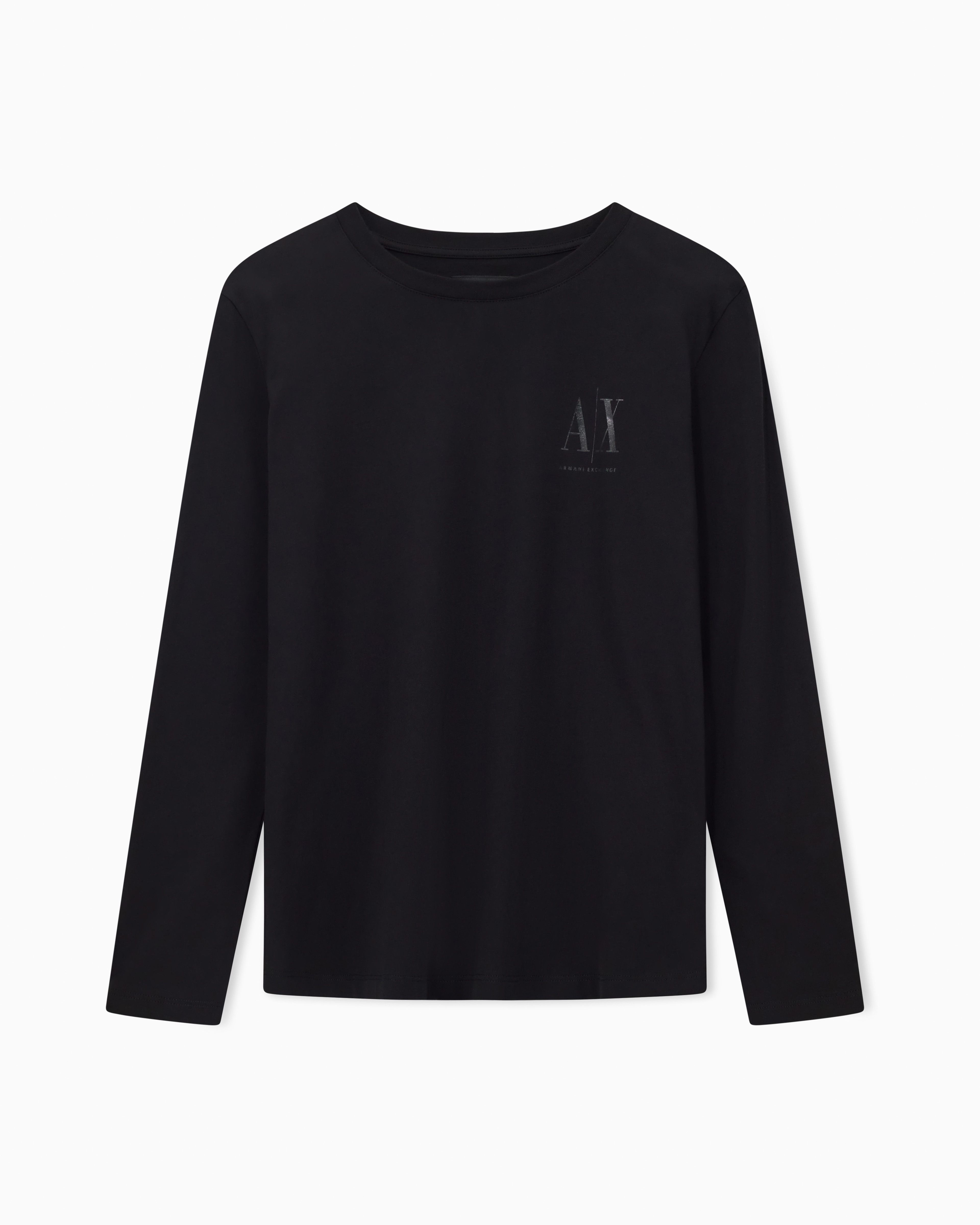 AXロゴ 長袖クルーネックTシャツ | Armani Exchange JP