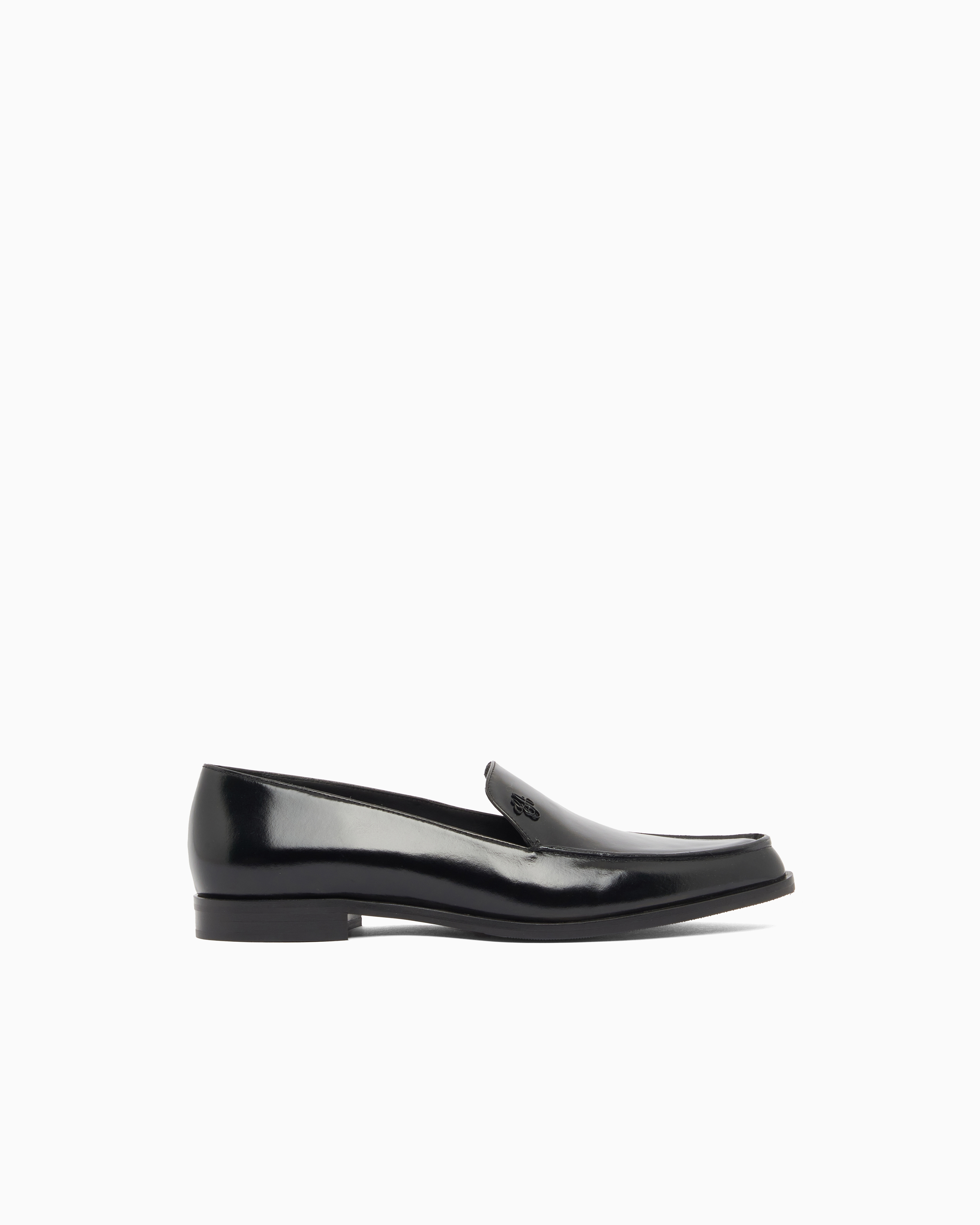 Icon ローファー シャイニーポリッシュドレザー | Emporio Armani JP
